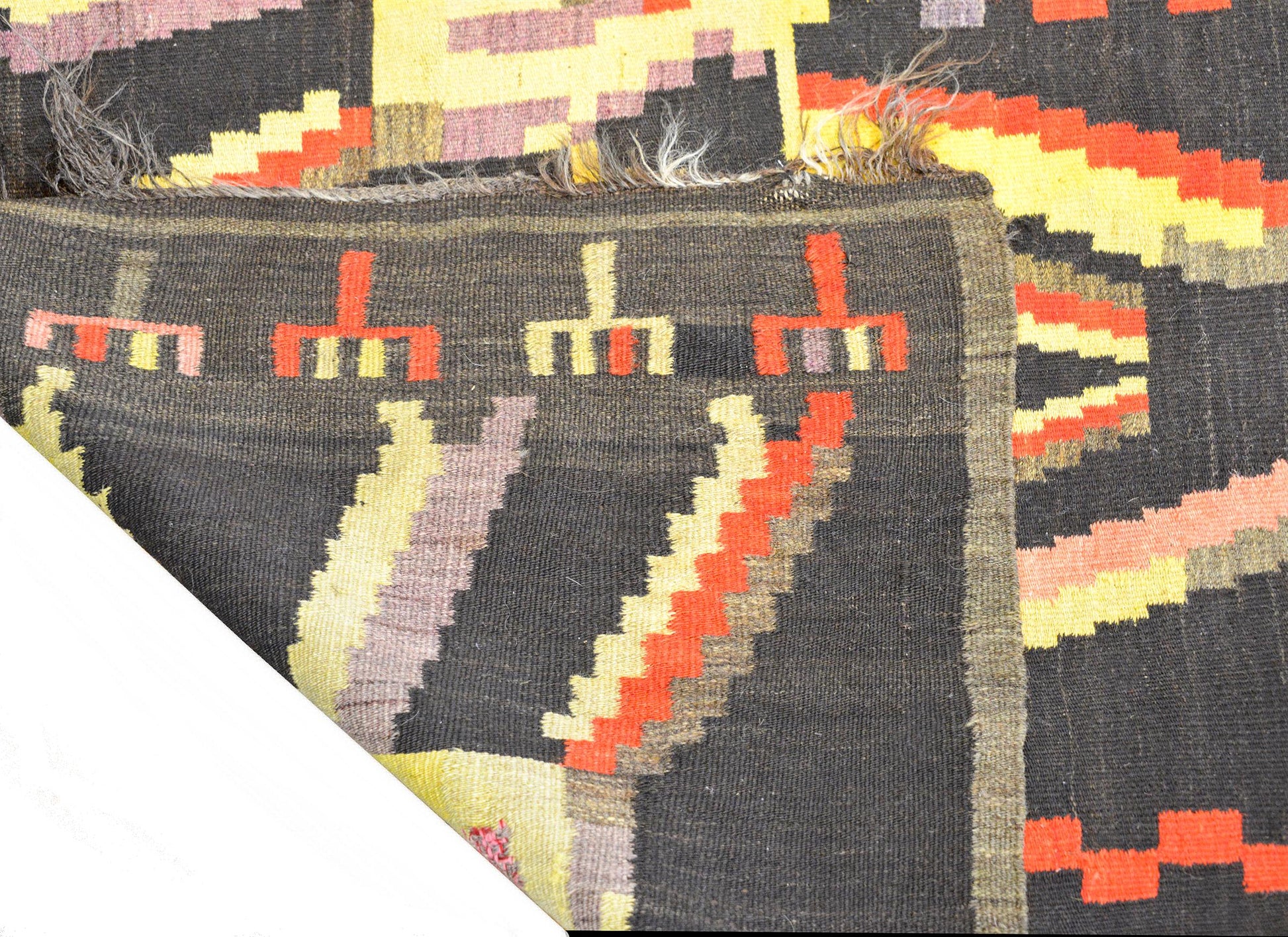 Early 20th Century Bessarabian Kilim Runner For Sale