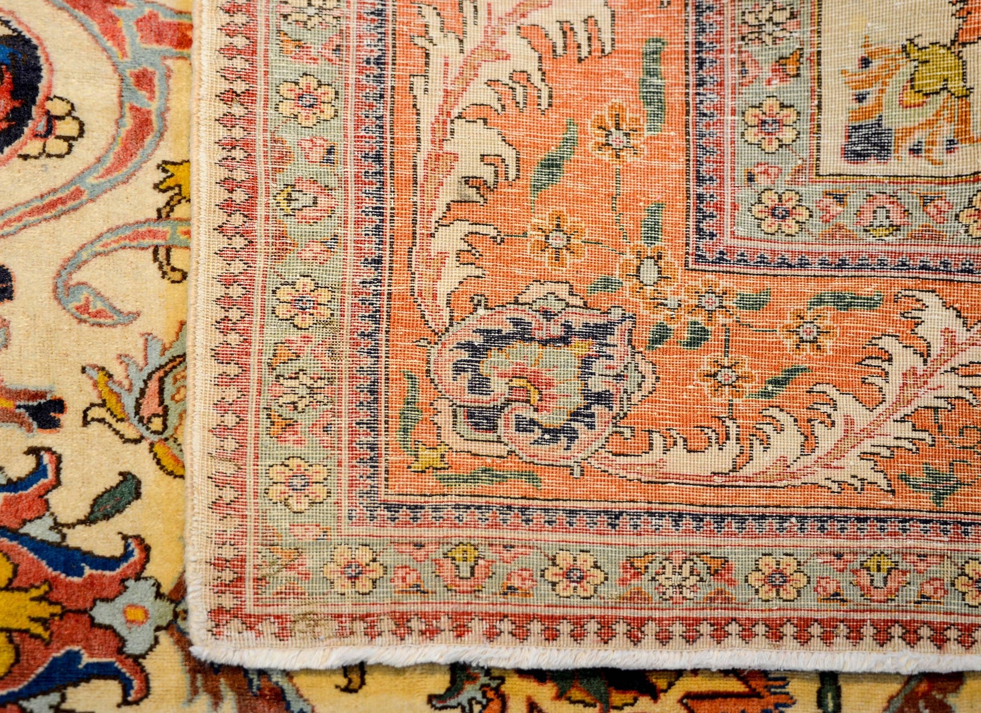 Vintage Tabriz Rug For Sale