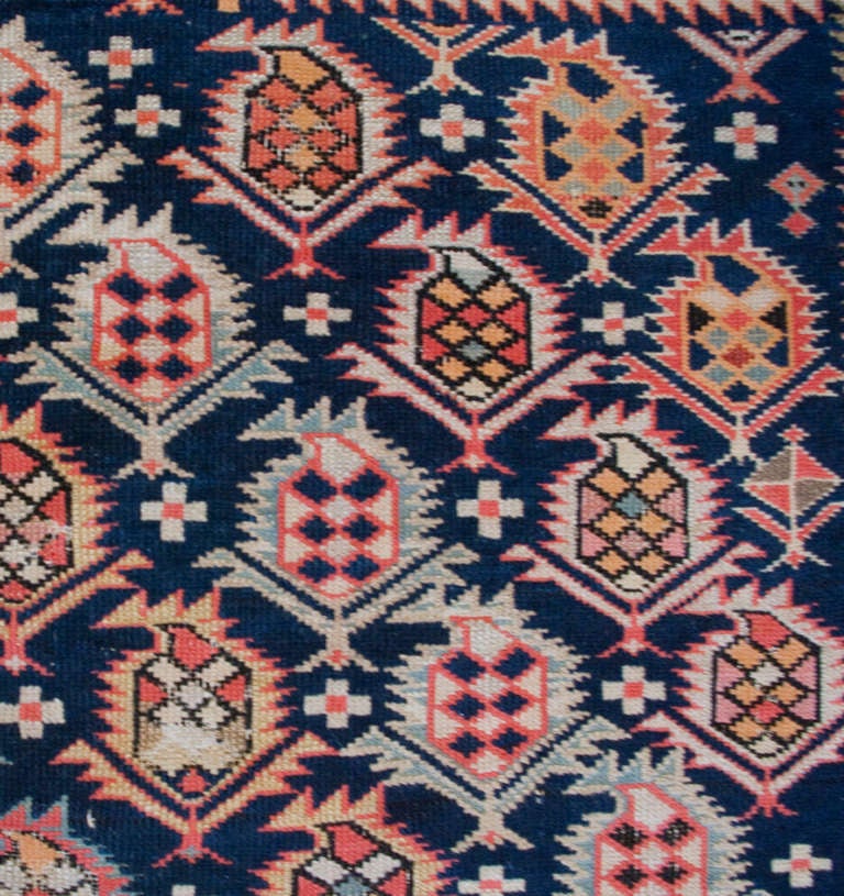 Late 19th Century Shirvan Prayer Rug For Sale