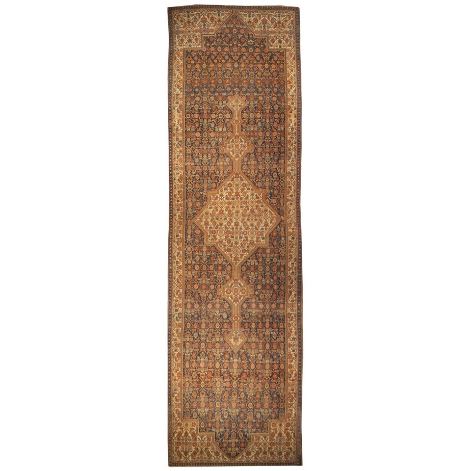 19th Century Bibikabad Runner For Sale