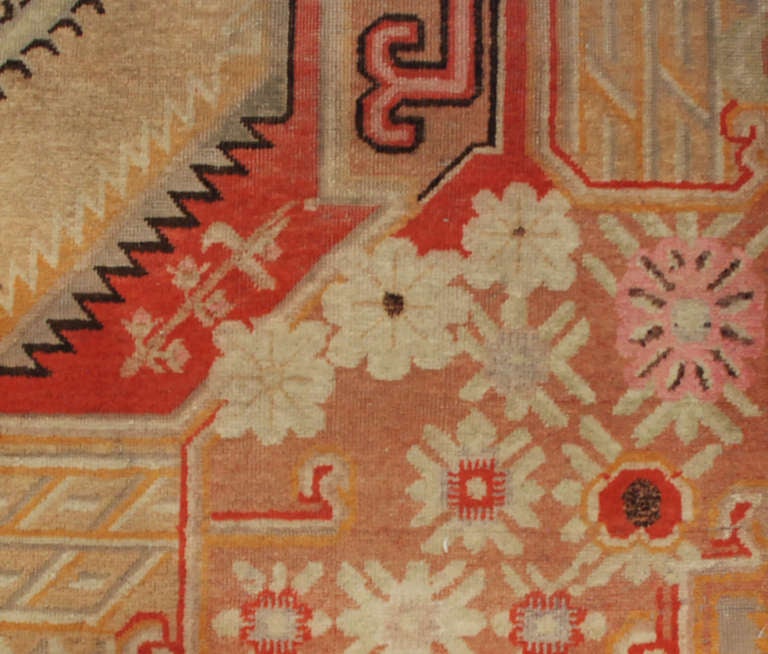 Antique Central Asian Khotan For Sale