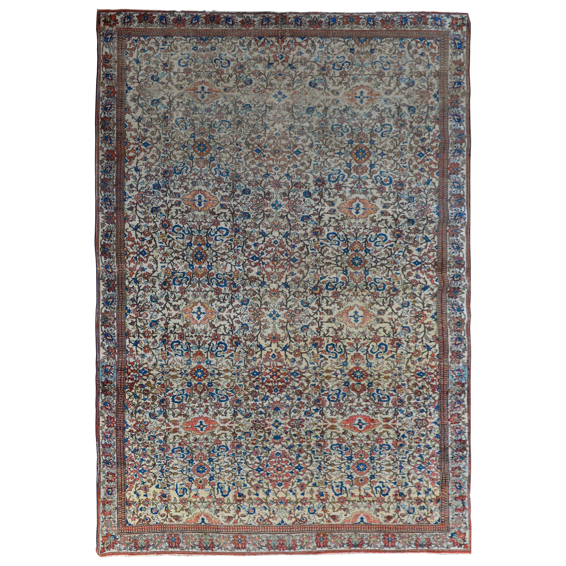 Early 20th Century Persian Bakhtiari Rug For Sale