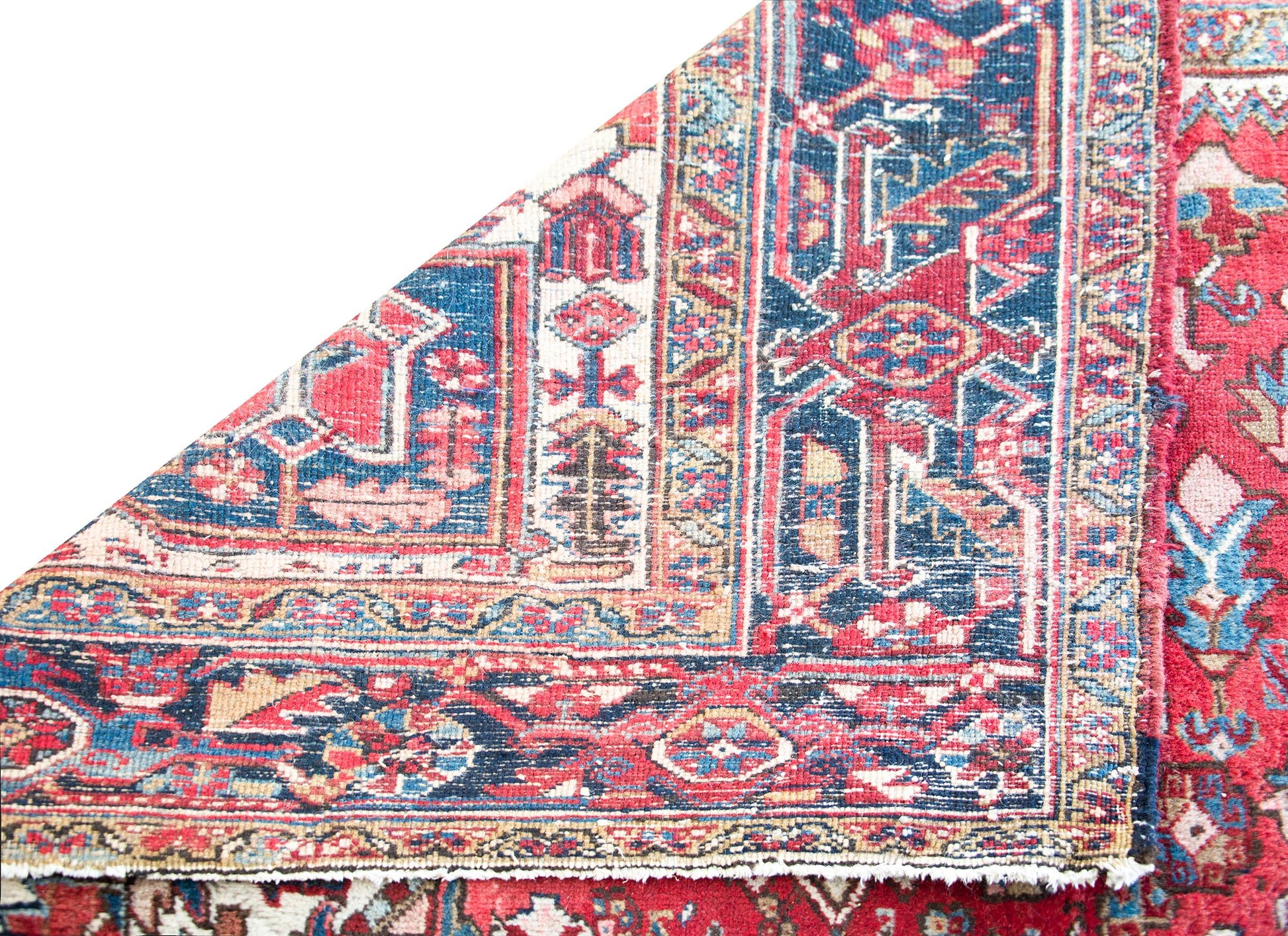 Early 20th Century Persian Heriz Rug For Sale