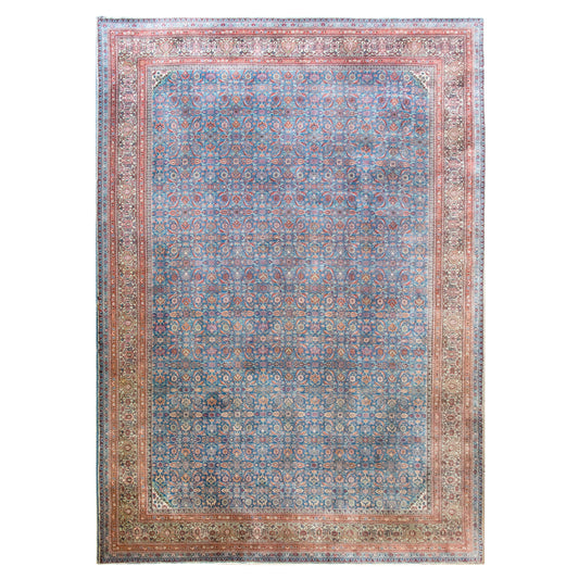 Early 20th Century Persian Tabriz Rug For Sale