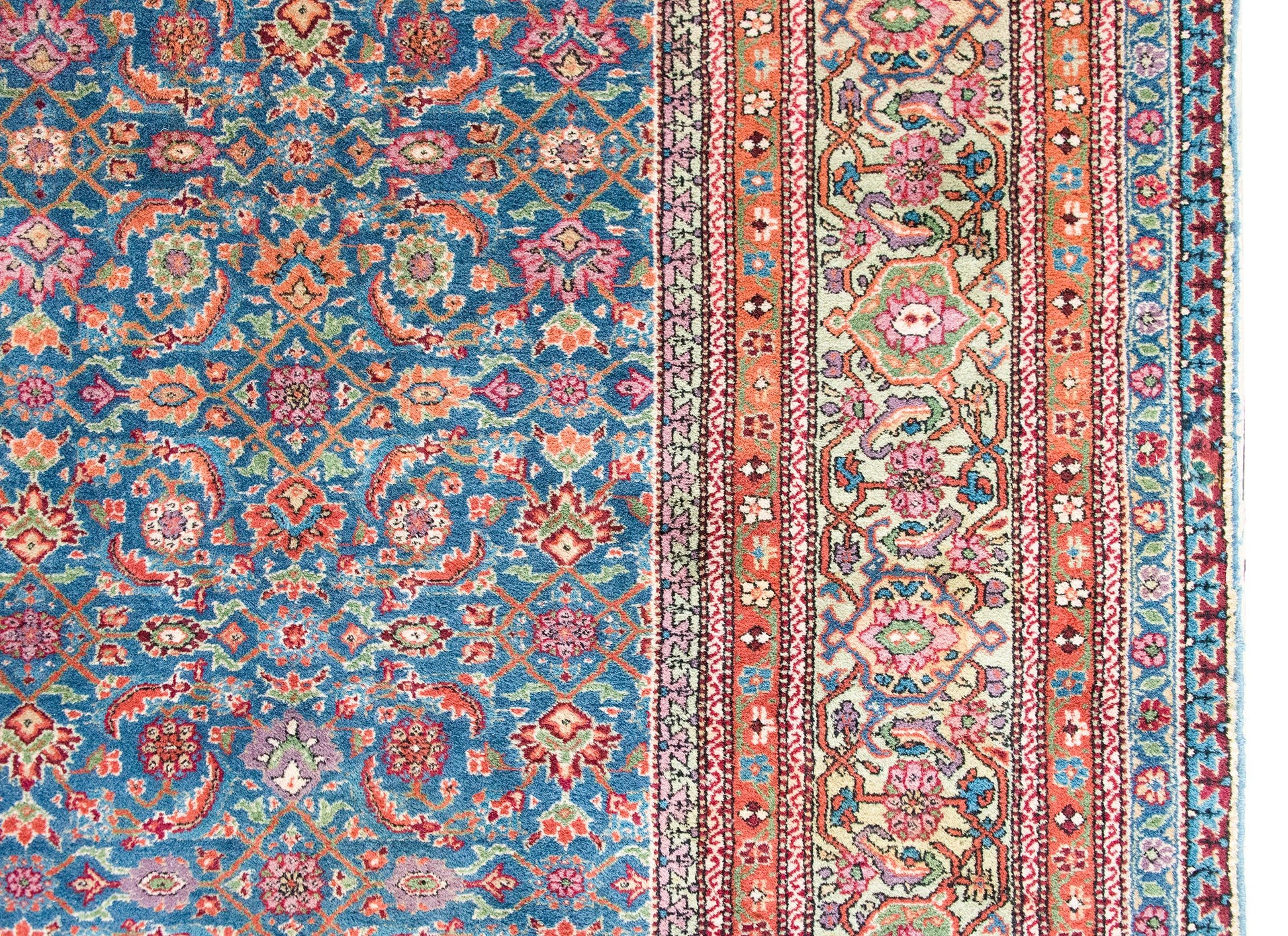 Early 20th Century Persian Tabriz Rug For Sale