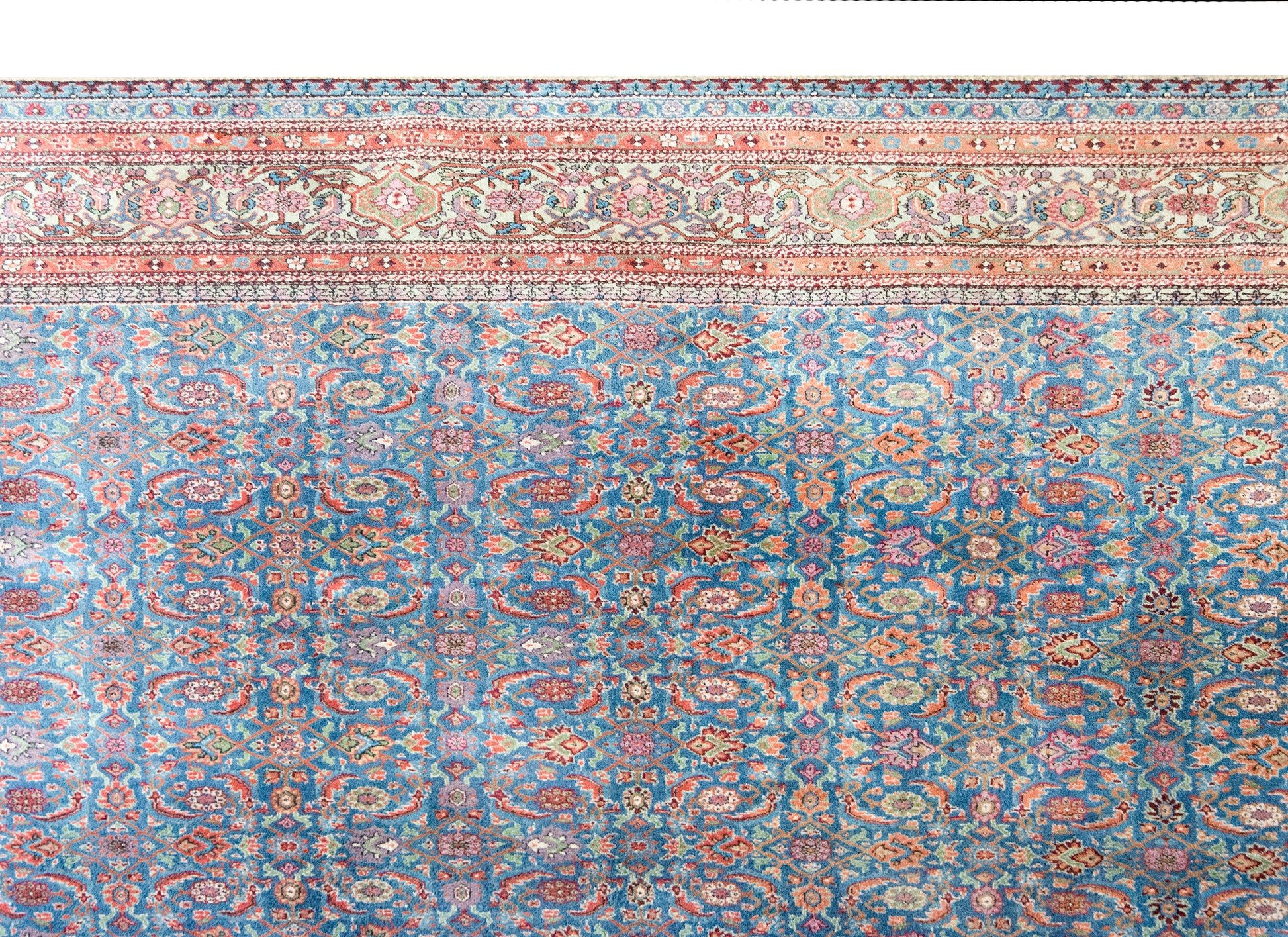 Early 20th Century Persian Tabriz Rug For Sale