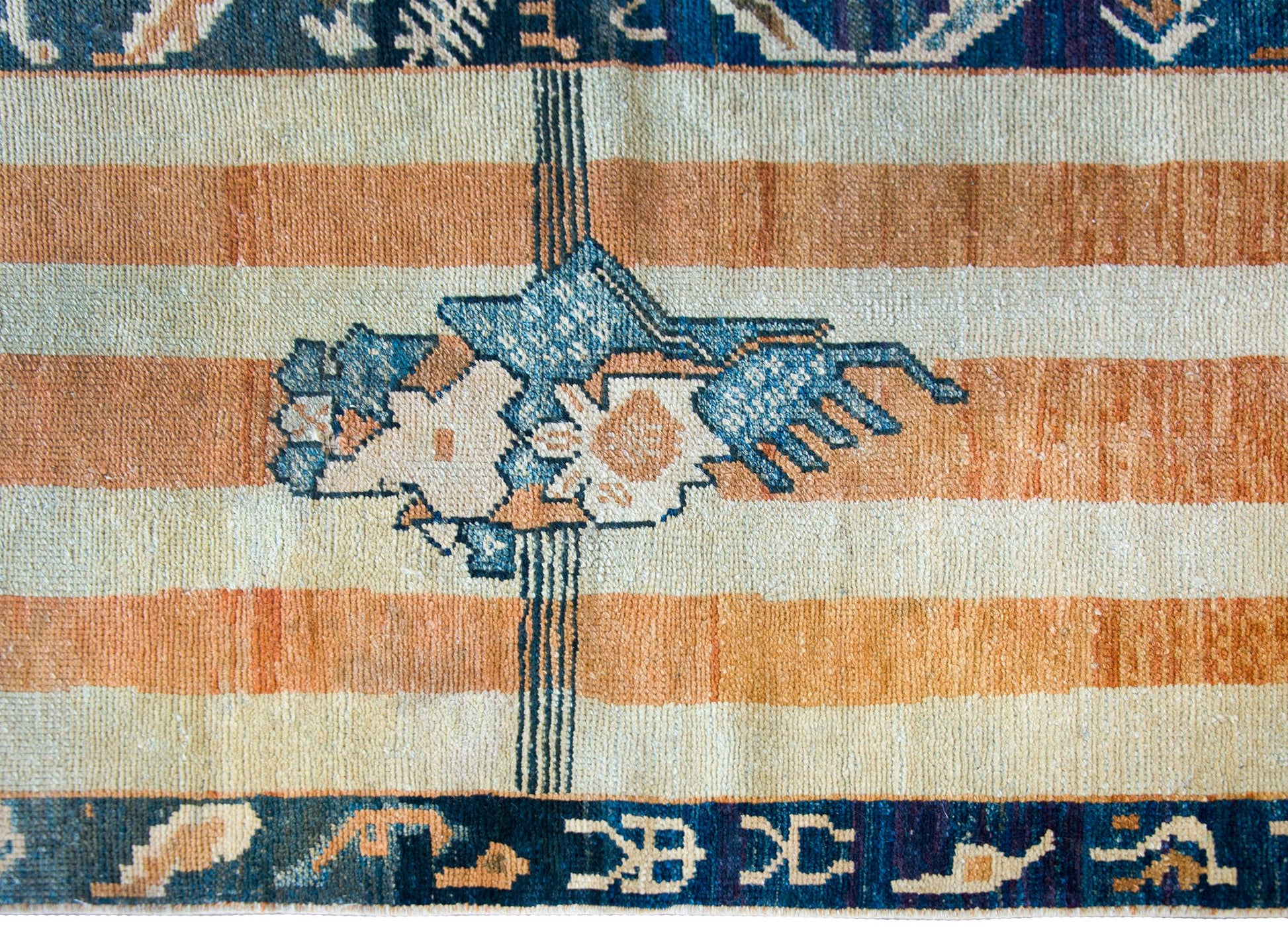 Late 19th Century Chinese Peking Rug For Sale