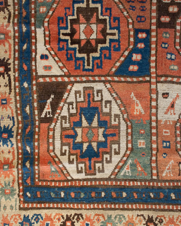 19th Century Caucasian Moghan Rug For Sale