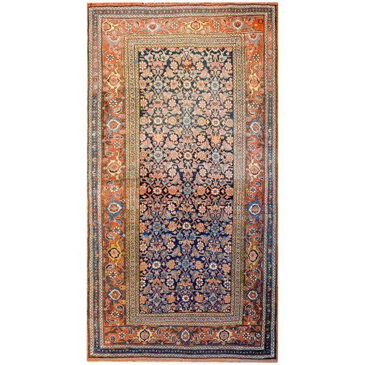 Exceptional Late 19th Century Bidjar Rug For Sale