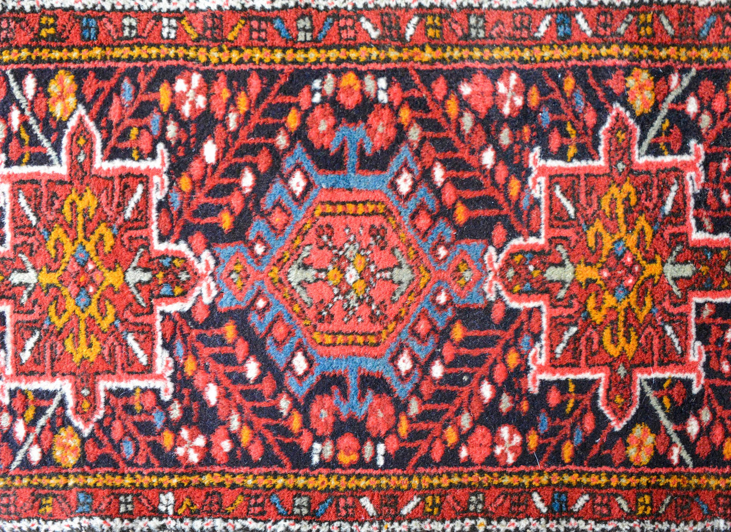Petite Vintage Karadja Rug For Sale