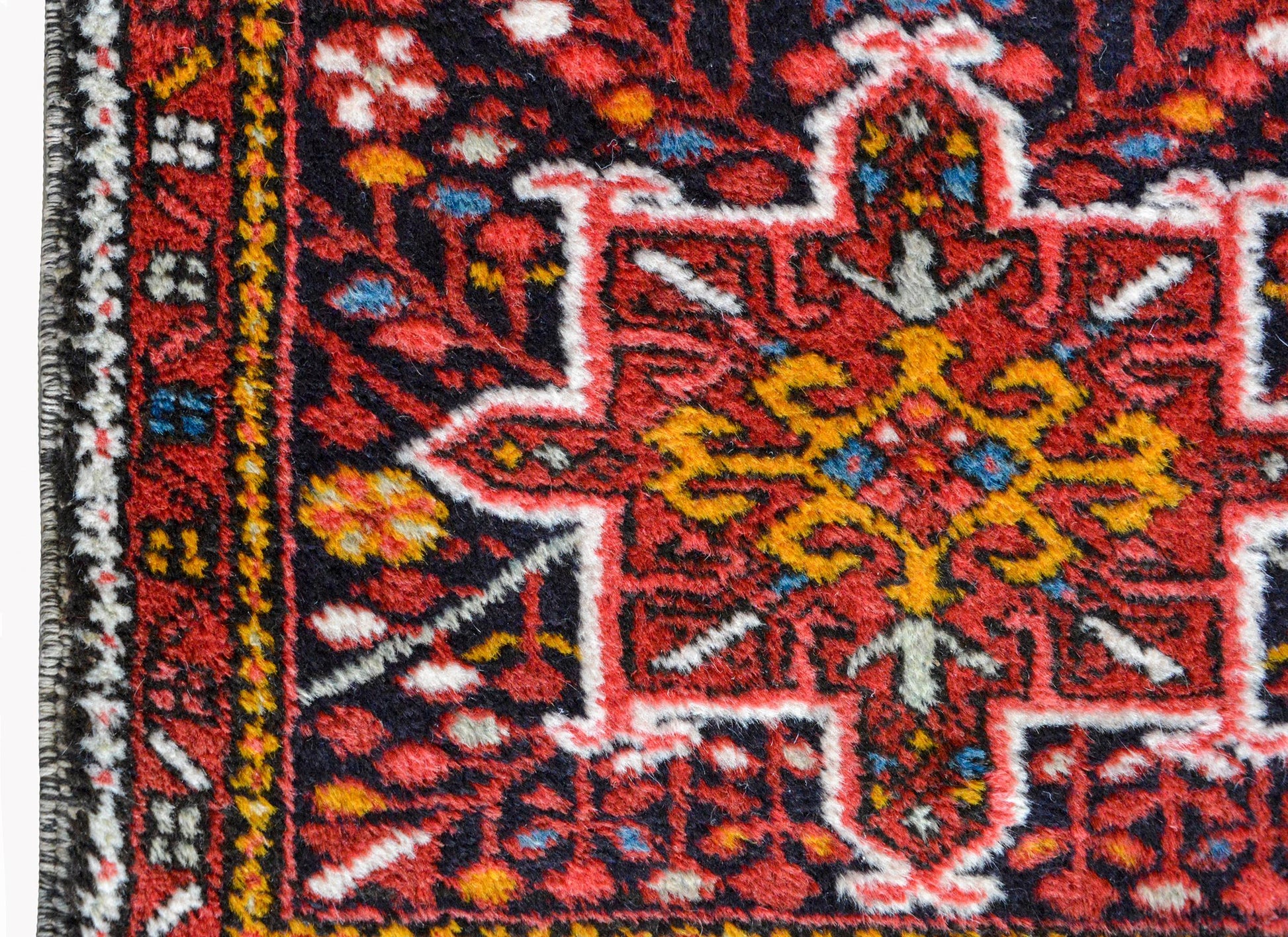 Petite Vintage Karadja Rug For Sale