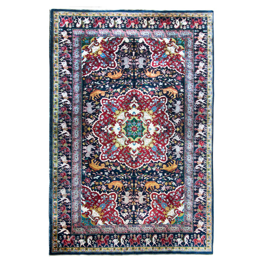 Early 20th Century Persian Tabriz Rug For Sale