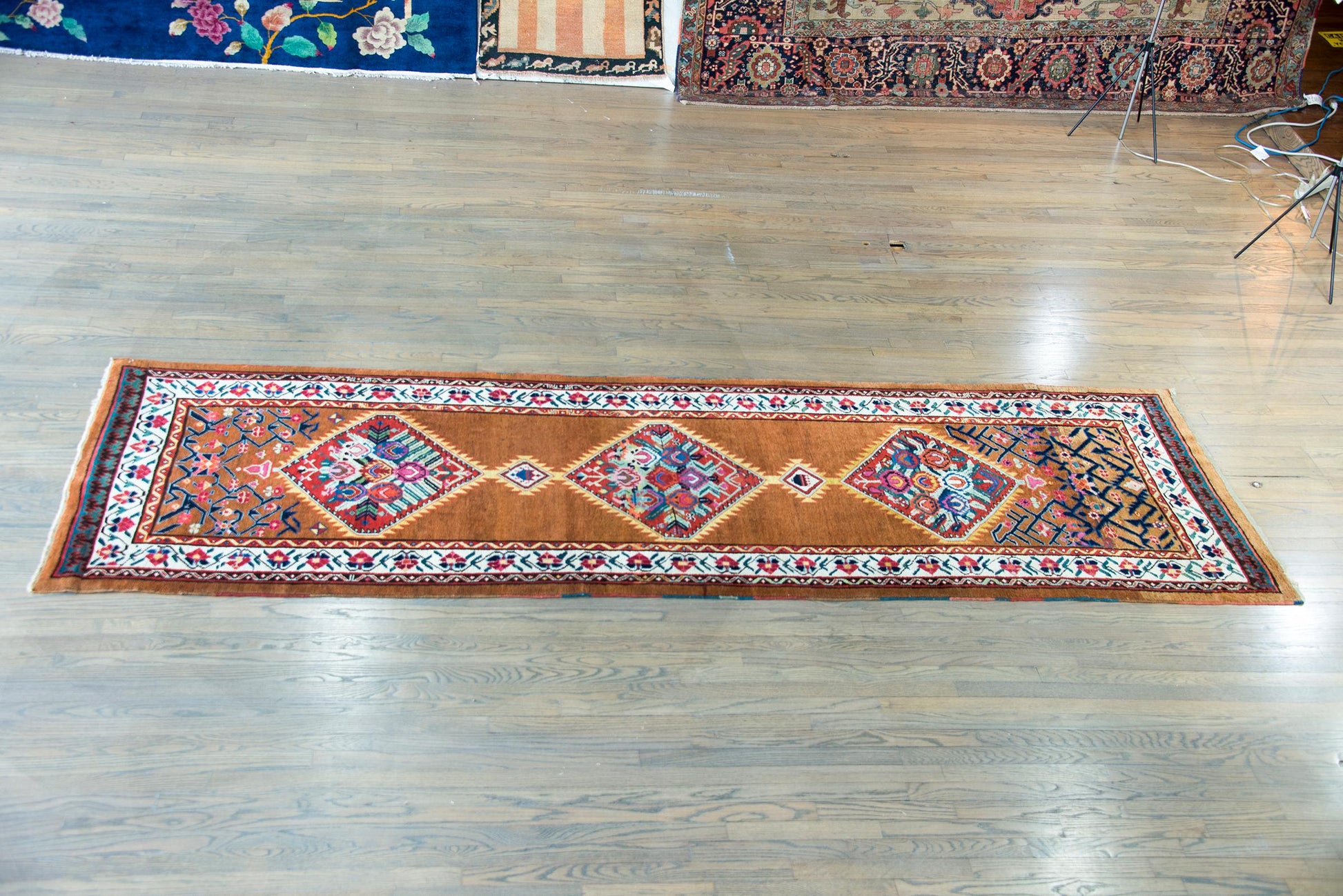 Early 20th Century Persian Serab Runner For Sale