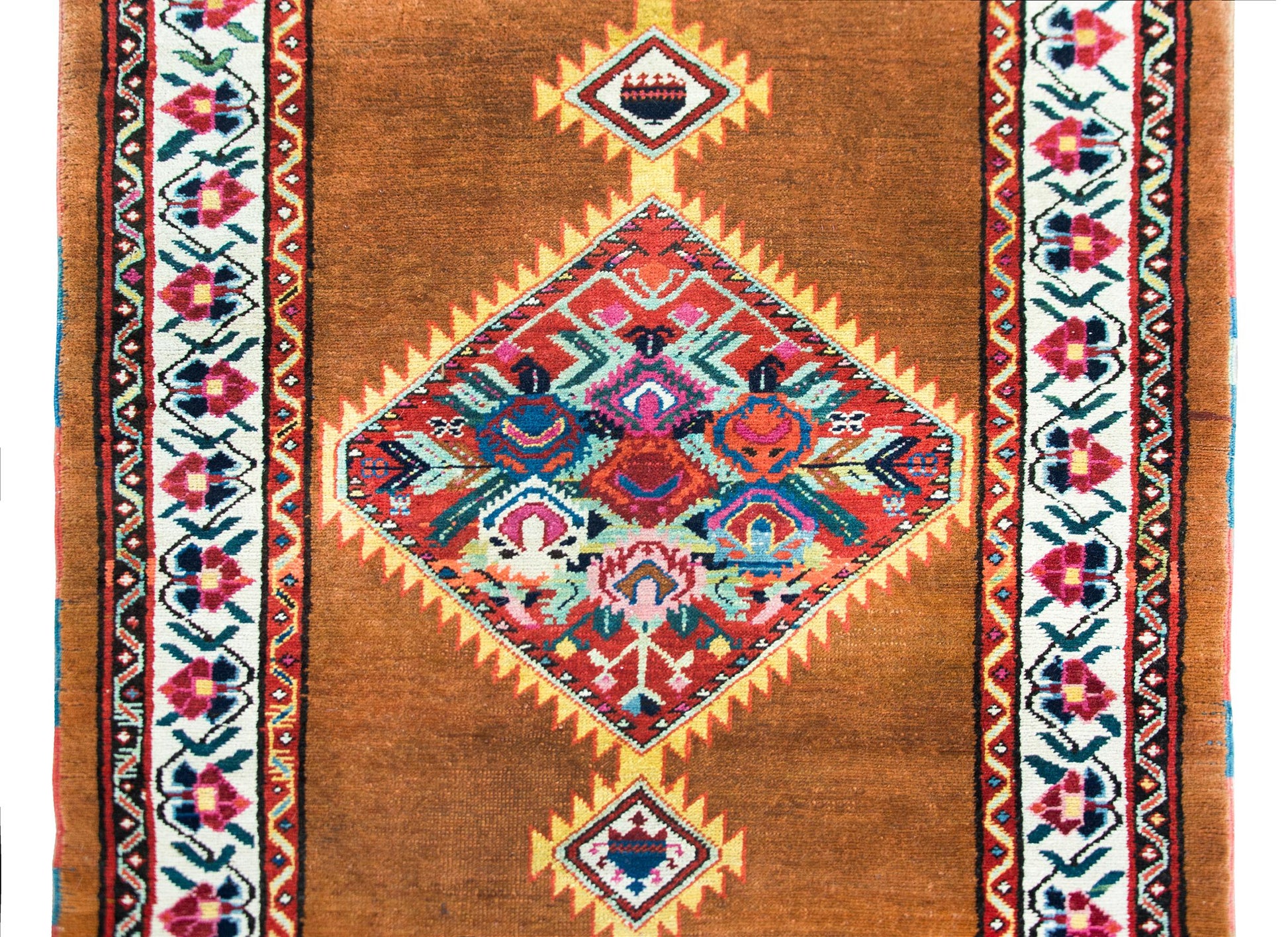 Early 20th Century Persian Serab Runner For Sale