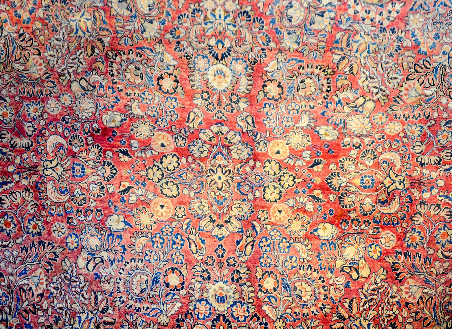 Wonderful Early 20th Century Sarouk Rug For Sale