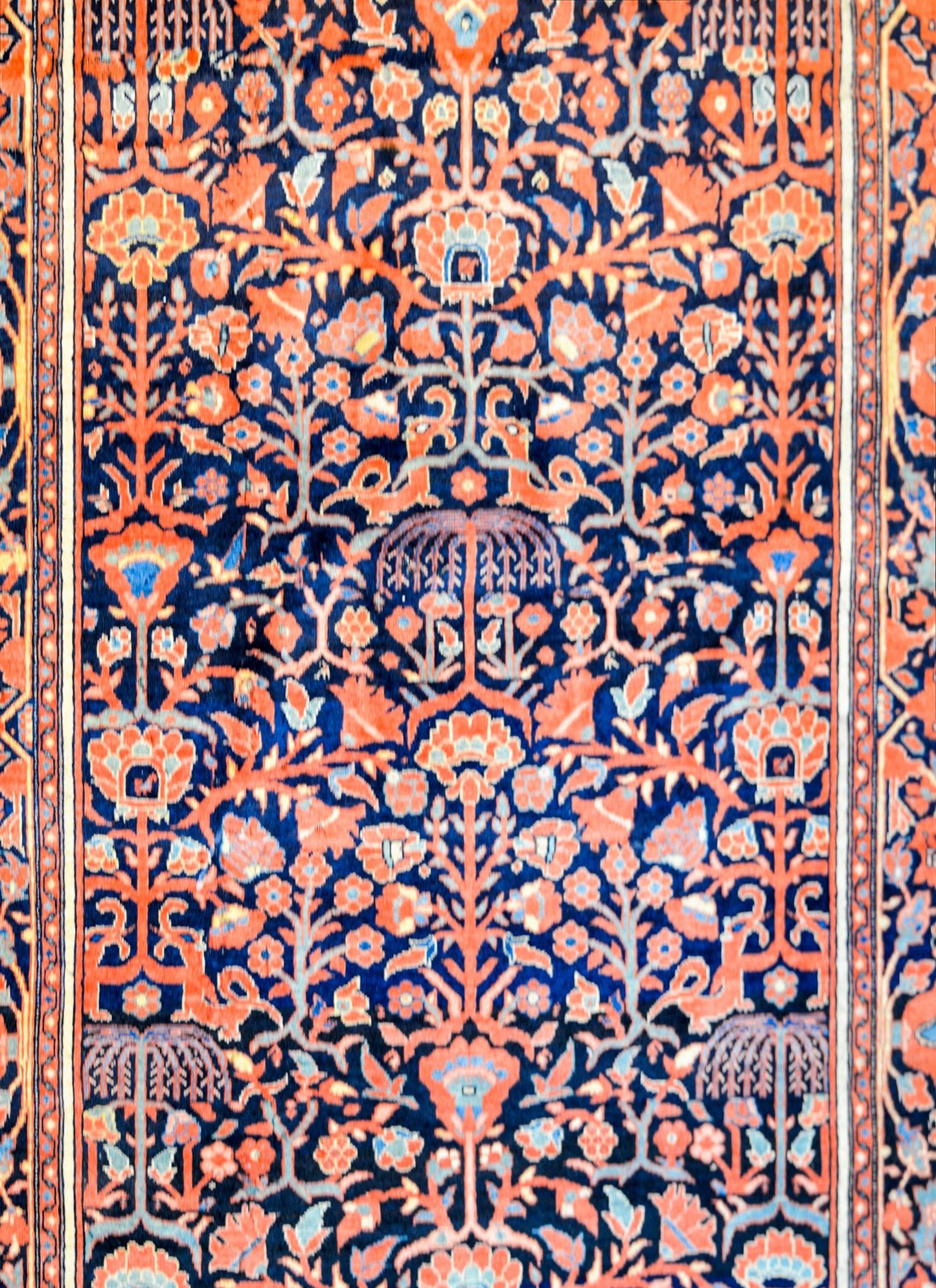 Wonderful Early 20th Century Sarouk Farahan Rug For Sale
