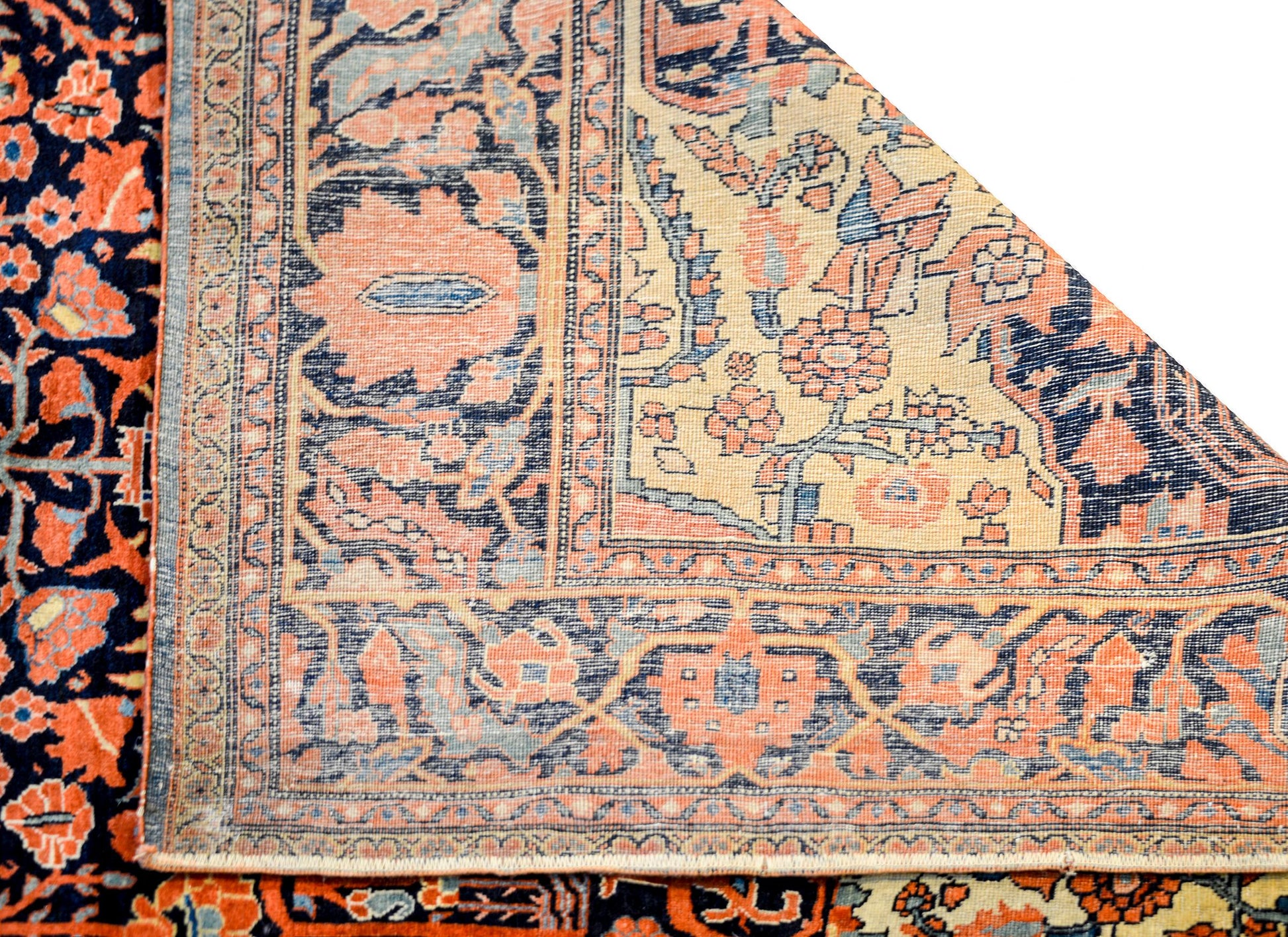 Wonderful Early 20th Century Sarouk Farahan Rug For Sale