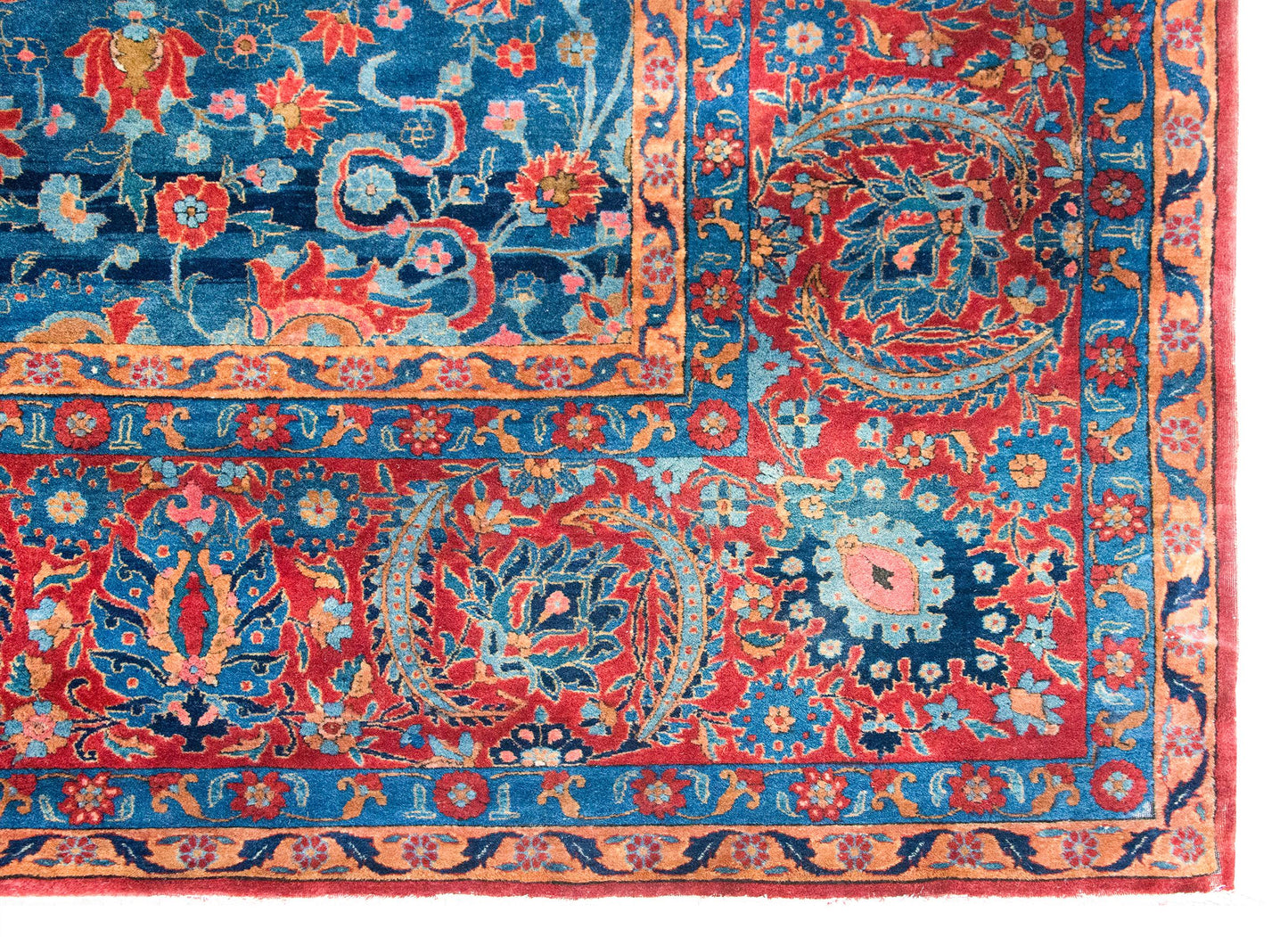 Early 20th Century Persian Kashan Rug For Sale