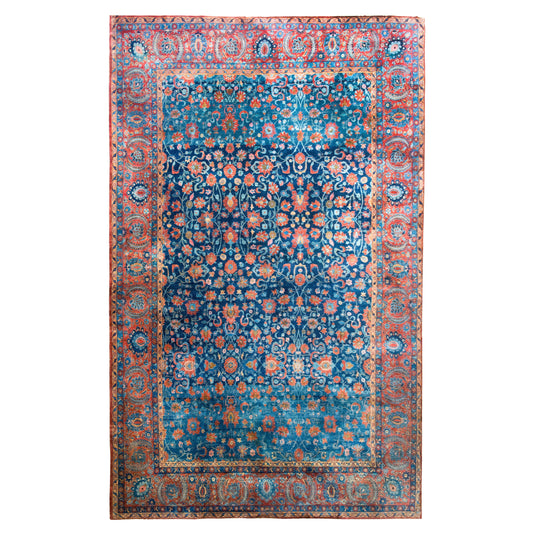 Early 20th Century Persian Kashan Rug For Sale