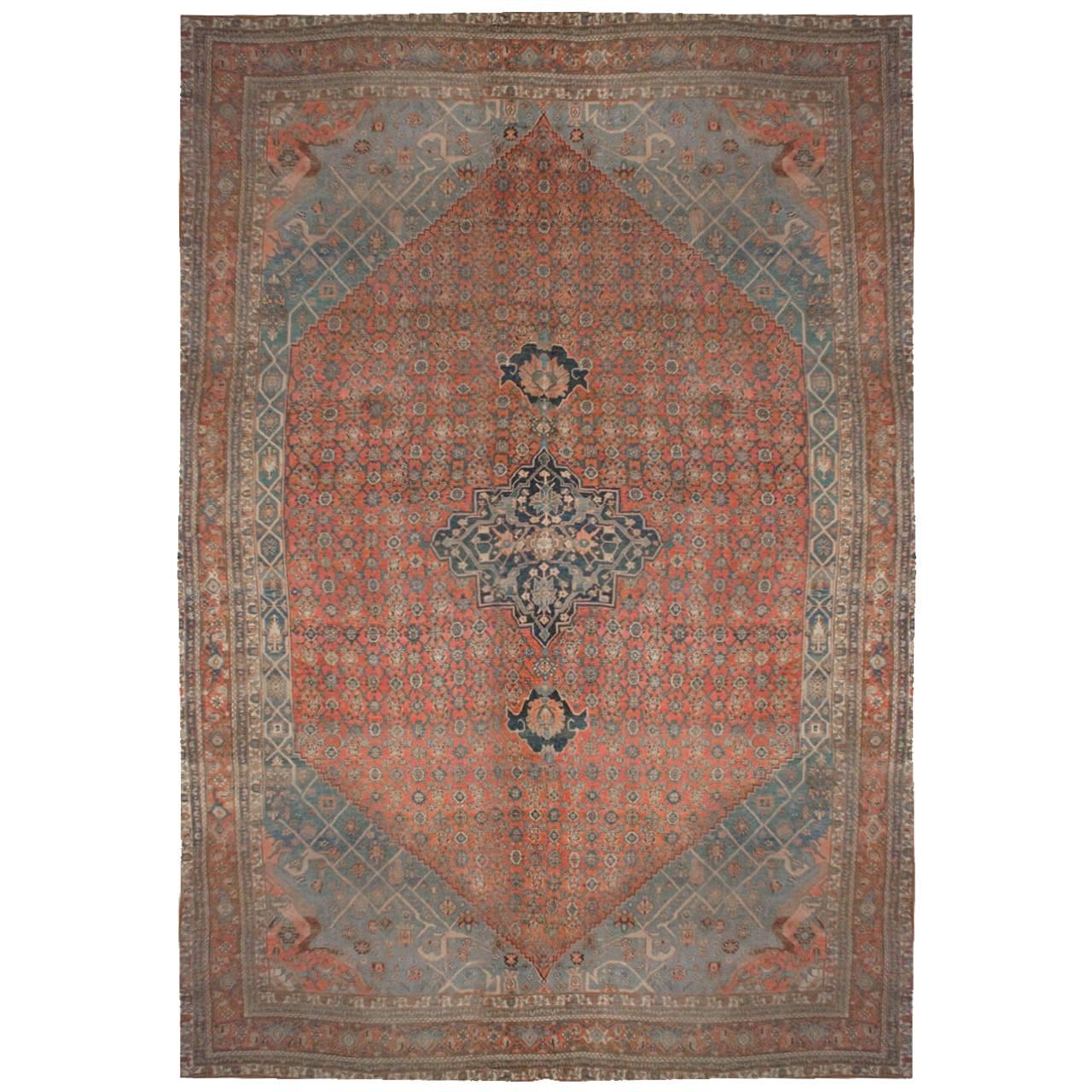19th Century Bidjar Rug For Sale