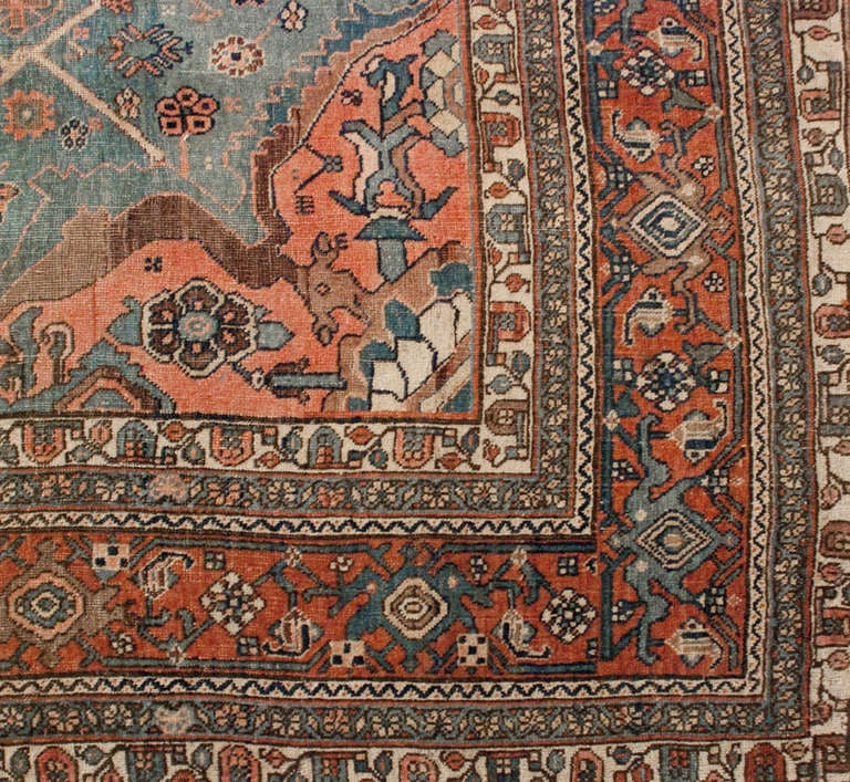 19th Century Bidjar Rug For Sale
