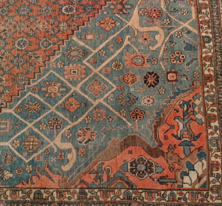 19th Century Bidjar Rug For Sale