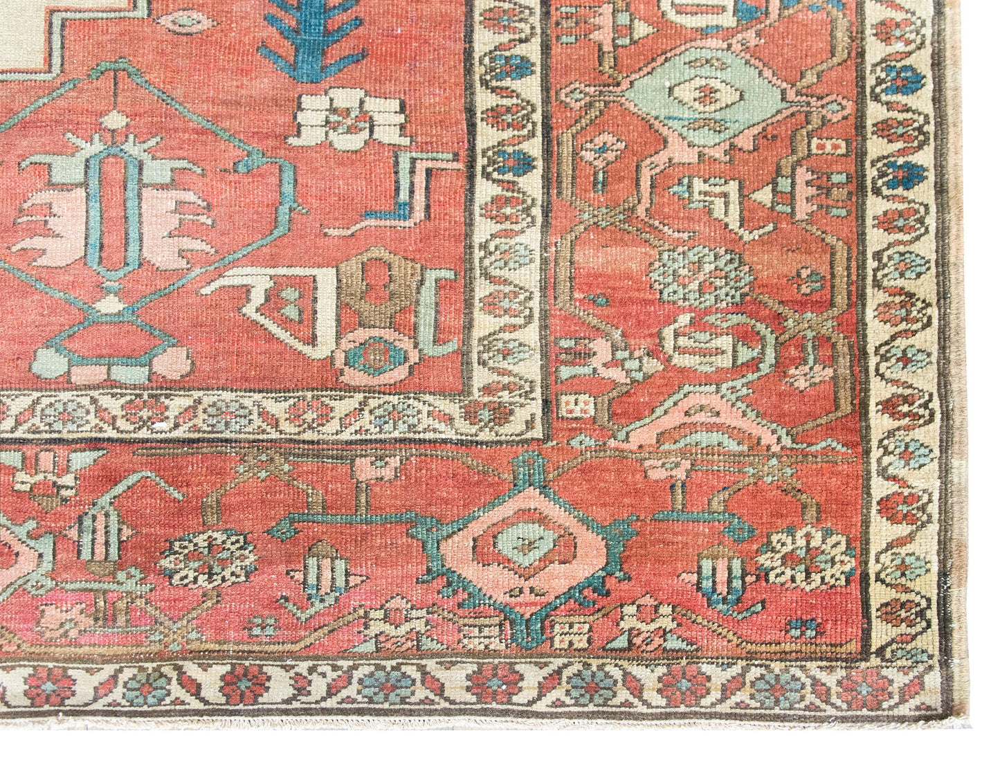 Late 19th Century Persian Serapi Rug For Sale