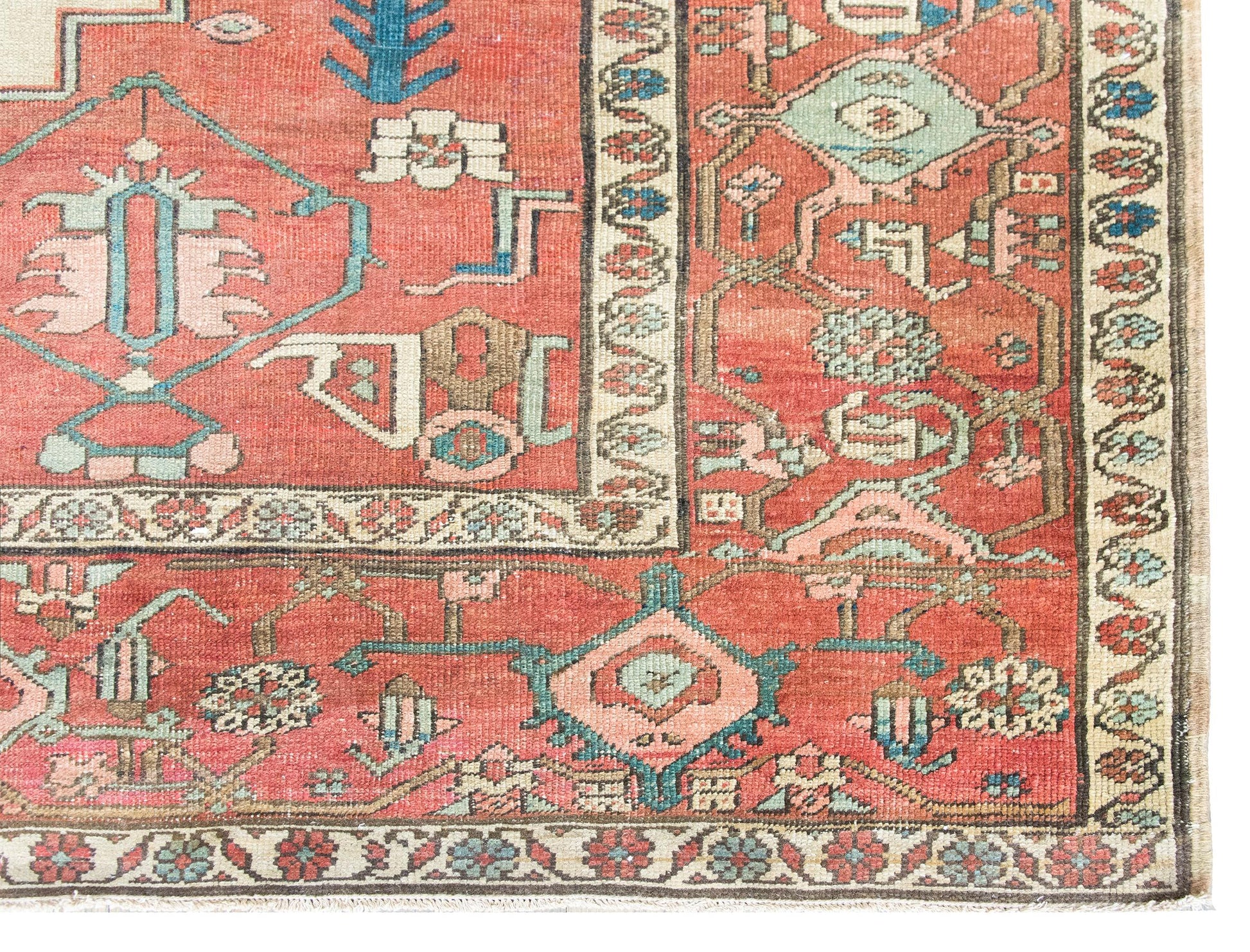 Late 19th Century Persian Serapi Rug For Sale