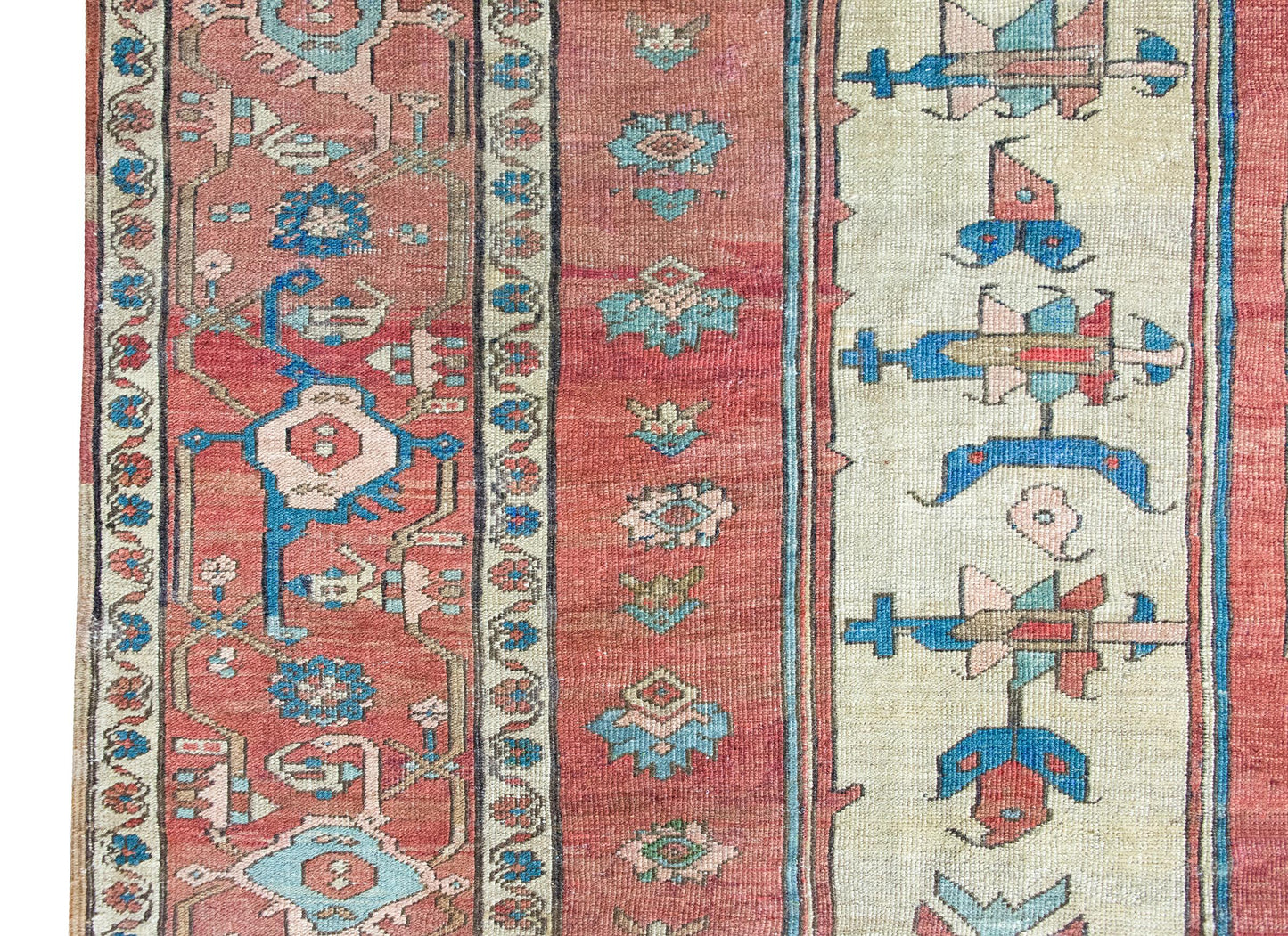 Late 19th Century Persian Serapi Rug For Sale