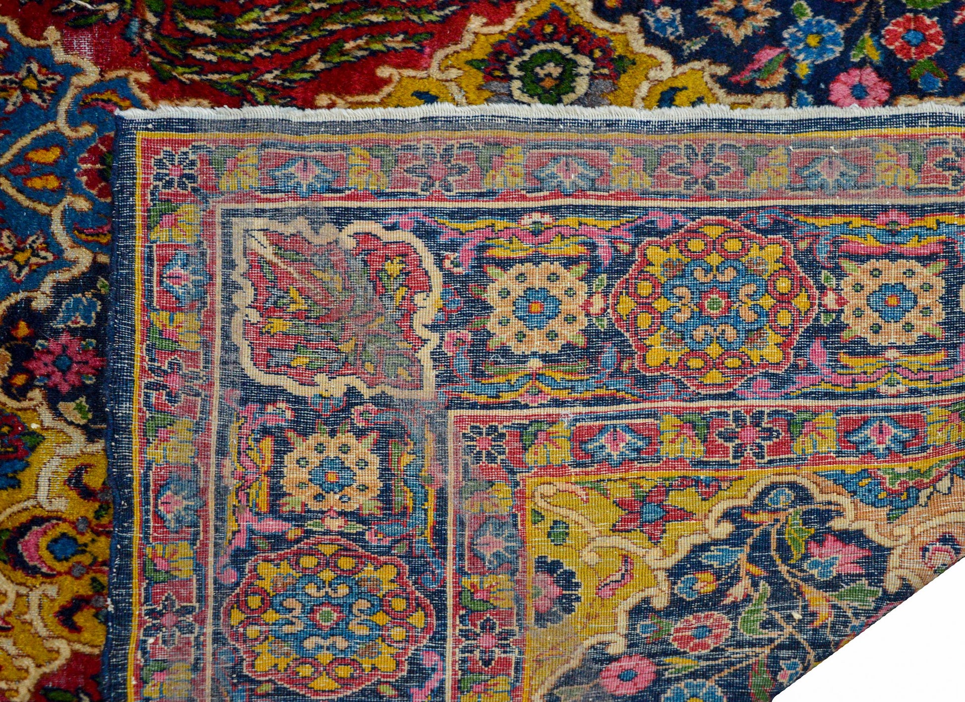 Whimsical Early 20th Century Yazd Runner For Sale