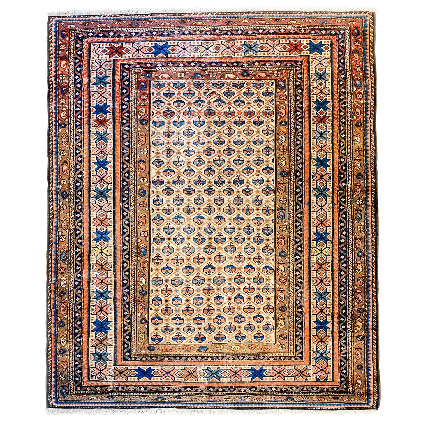 Exquisite 19th Century Malayer Rug For Sale