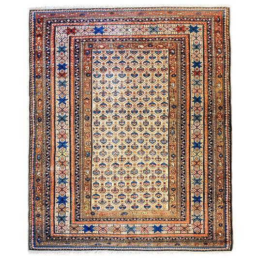 Exquisite 19th Century Malayer Rug For Sale