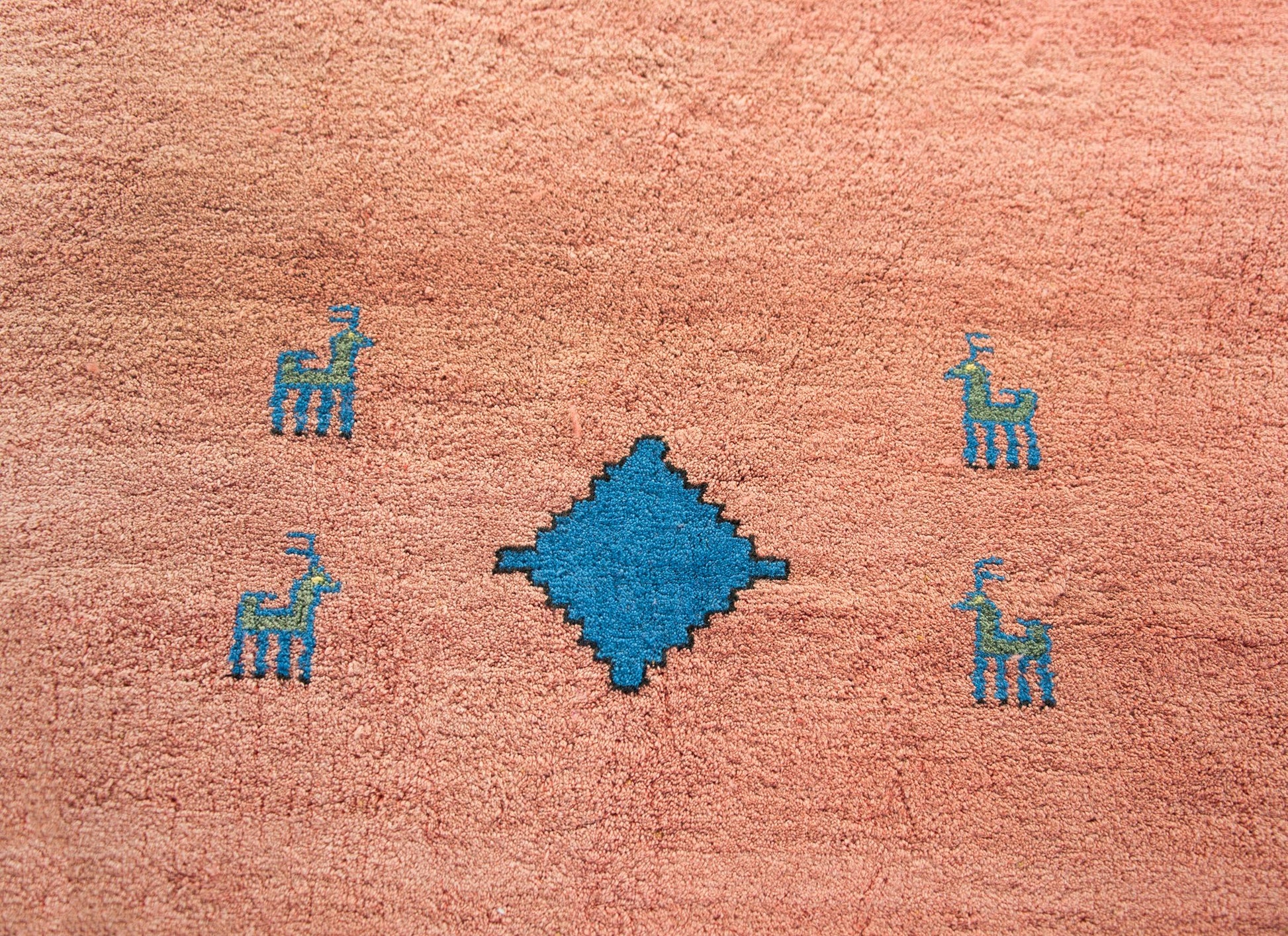 Vintage Persian Gabbeh Rug For Sale