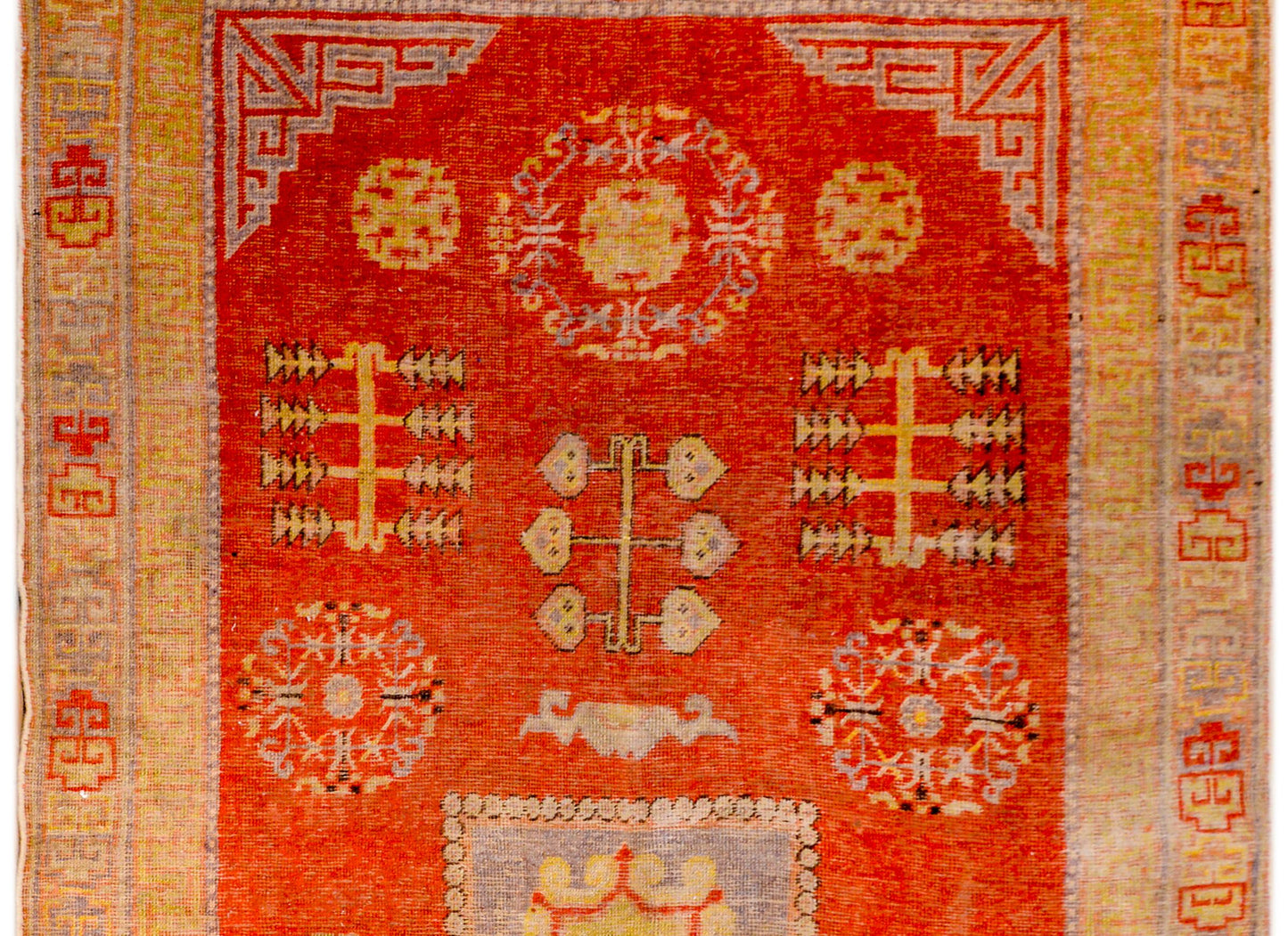 Beautiful Early 20th Century Central Asian Khotan Rug For Sale