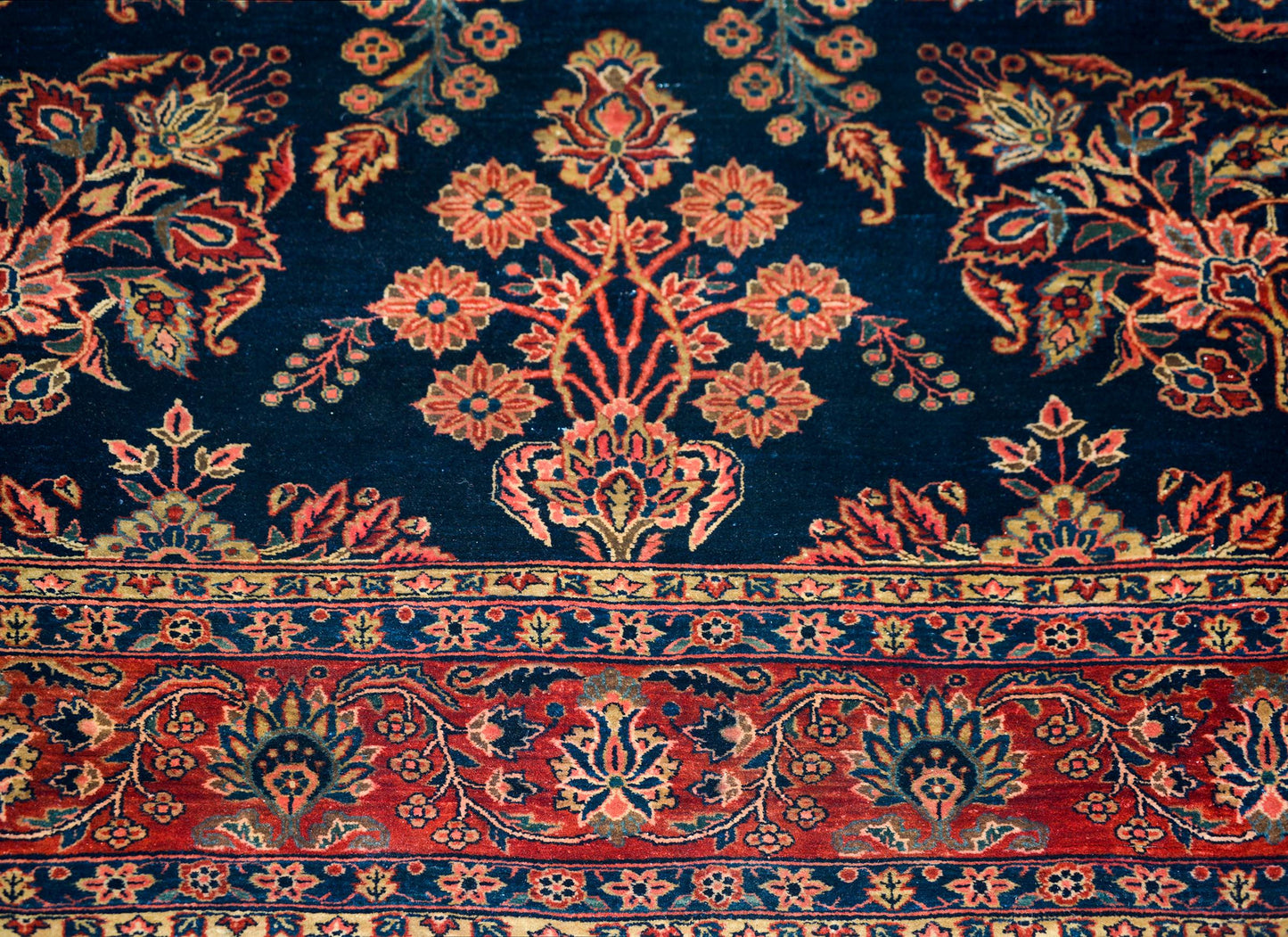 Early 20th Century Mohajeran Rug For Sale