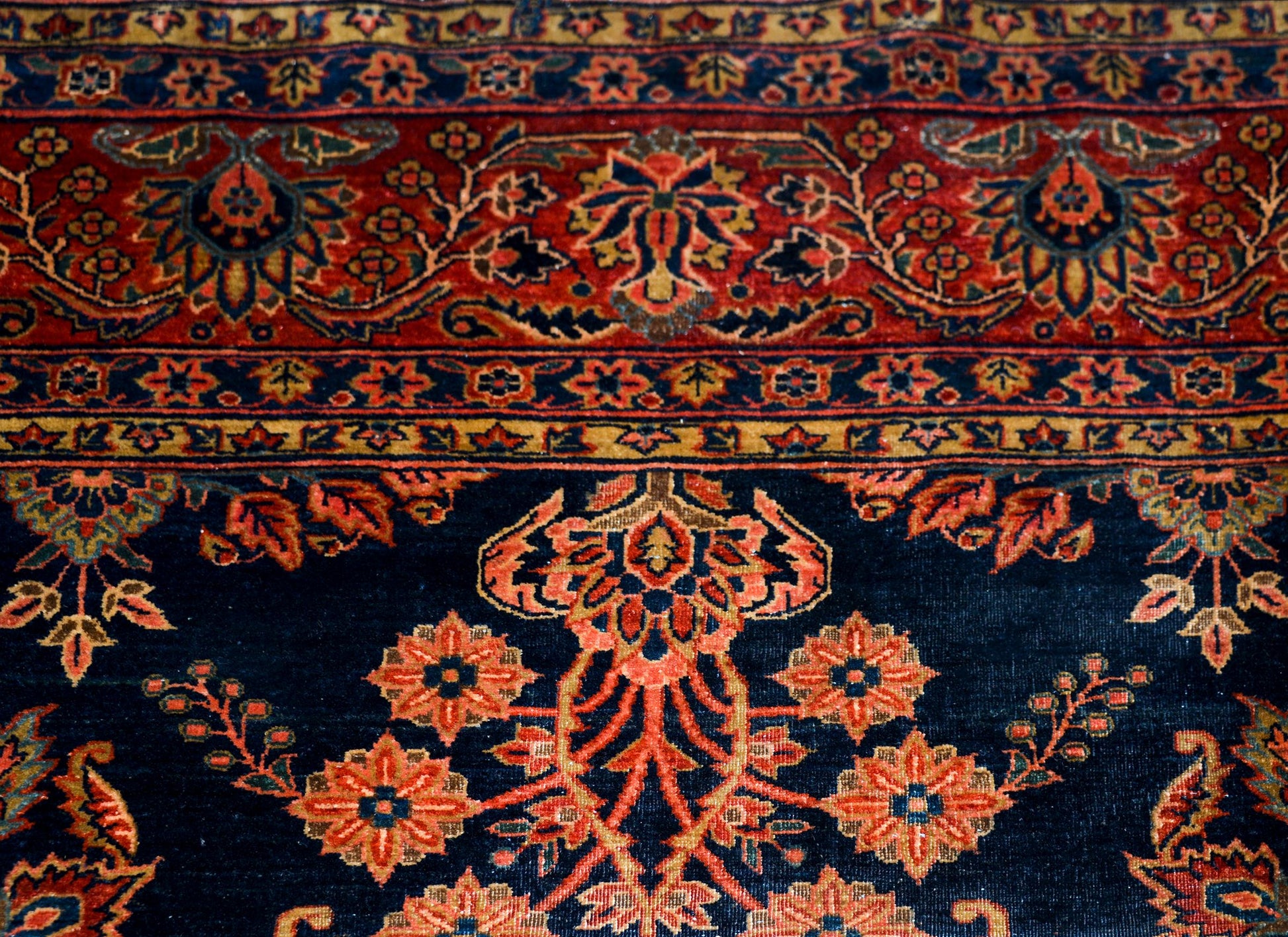 Early 20th Century Mohajeran Rug For Sale