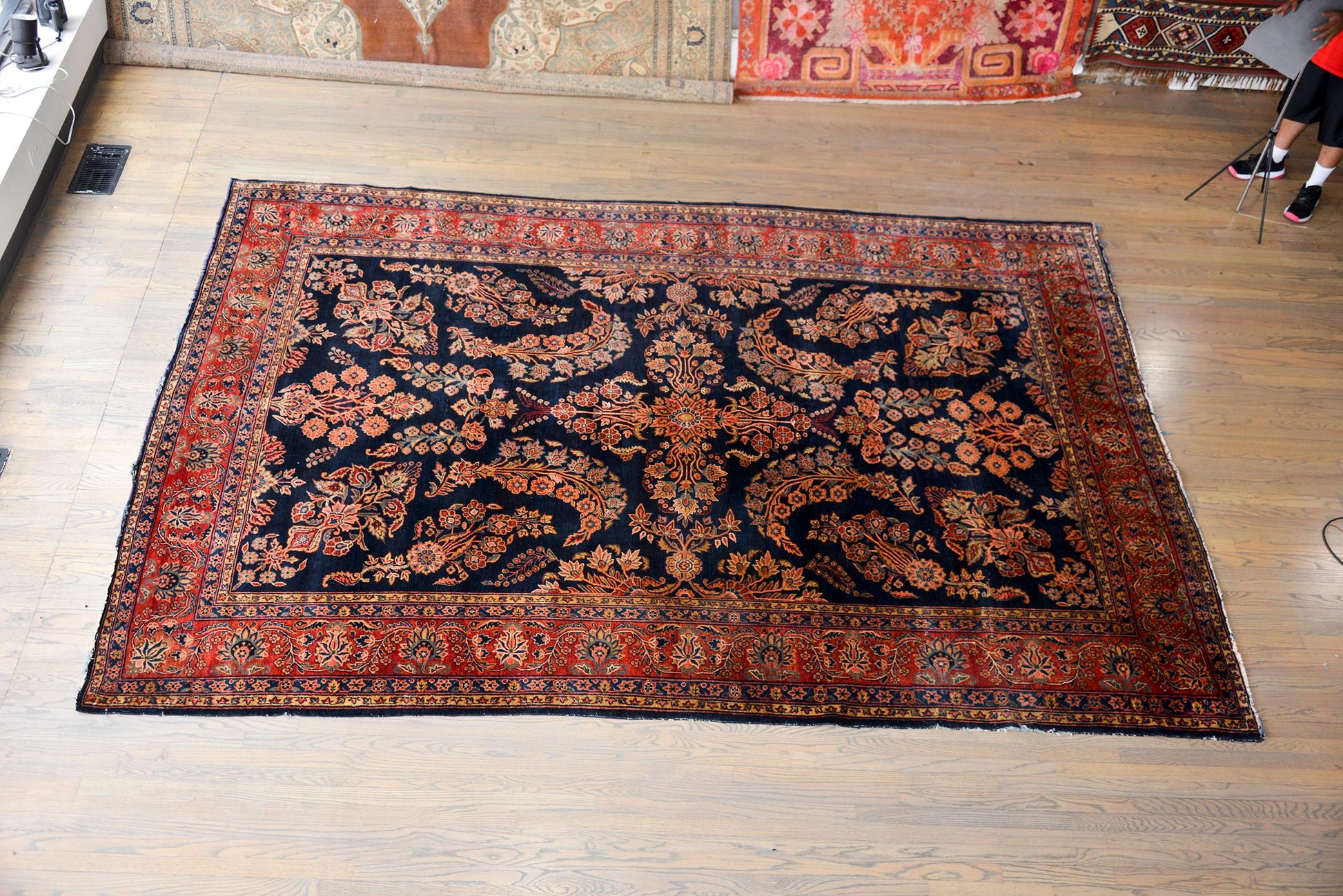 Early 20th Century Mohajeran Rug For Sale
