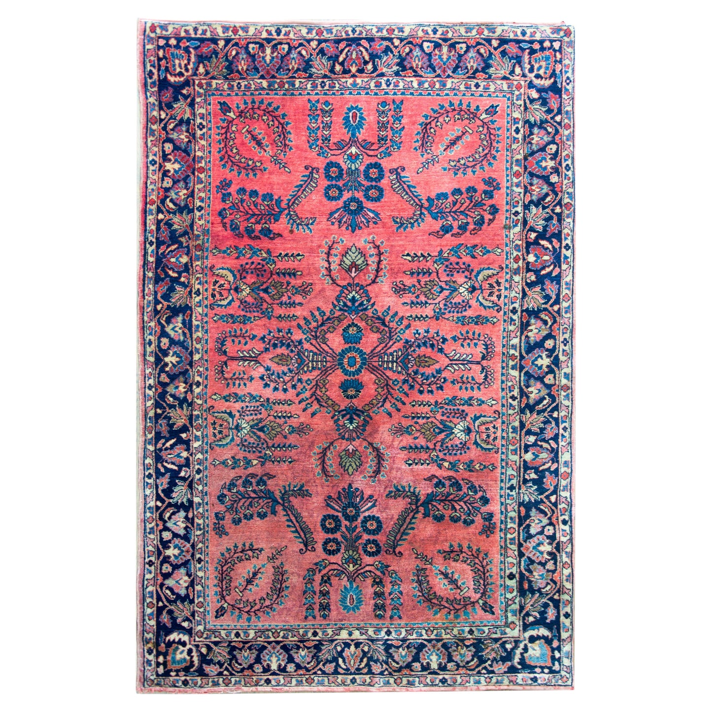 Early 20th Century Persian Sarouk Rug For Sale