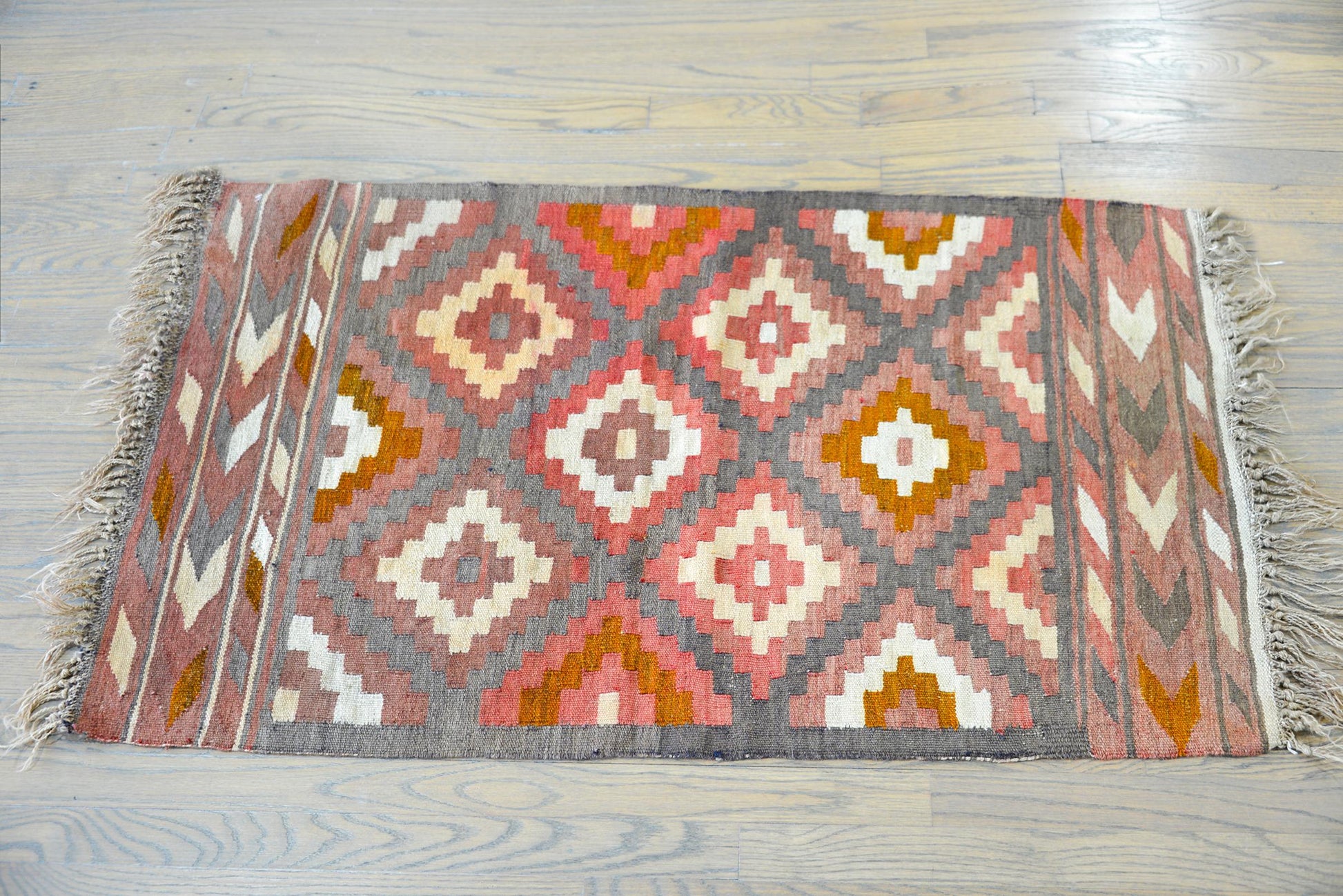 Vintage Afghani Kilim Rug For Sale