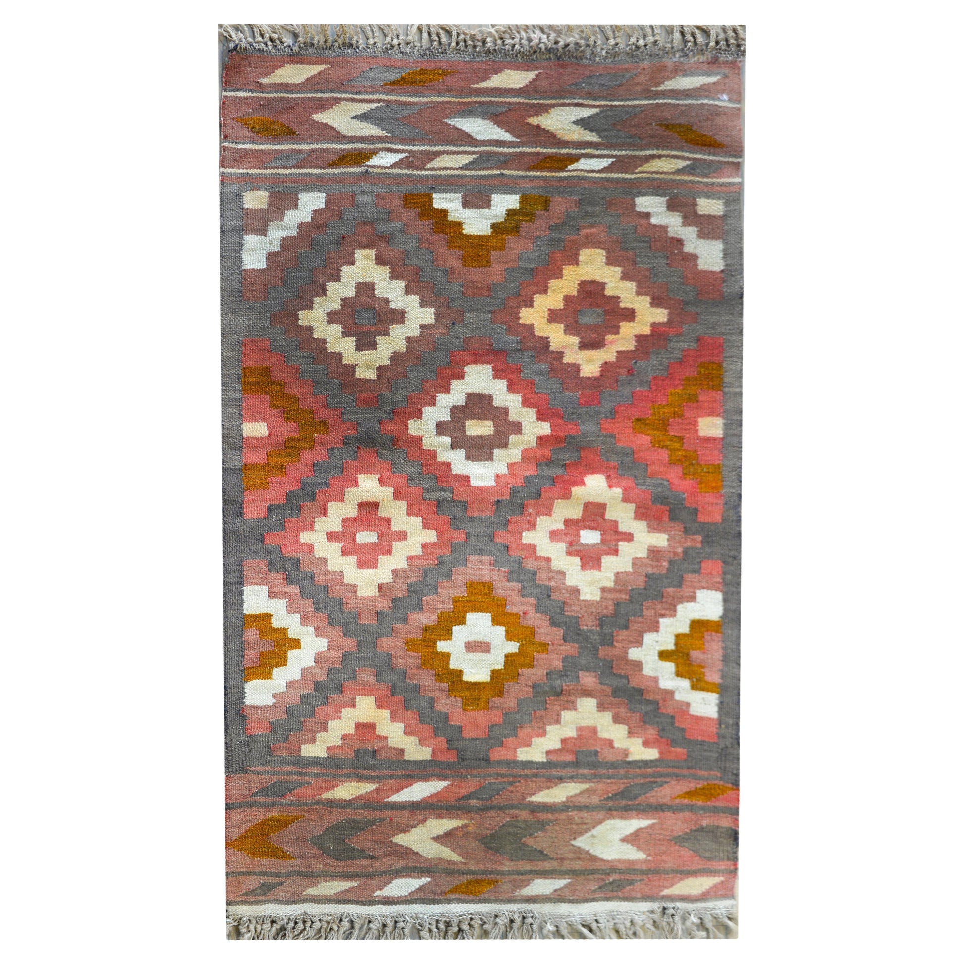 Vintage Afghani Kilim Rug For Sale