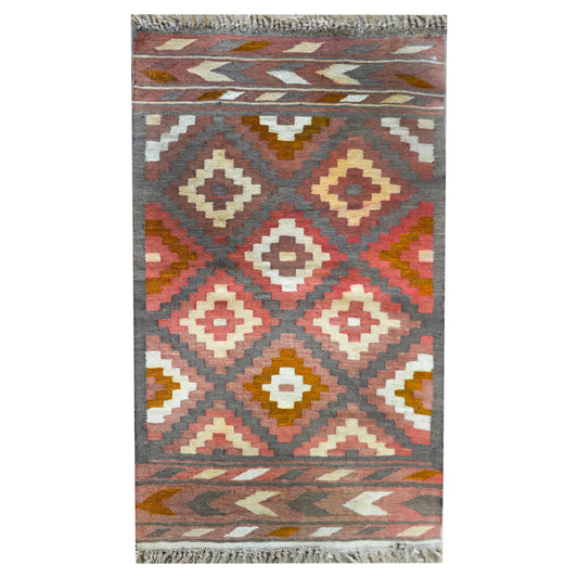 Vintage Afghani Kilim Rug For Sale