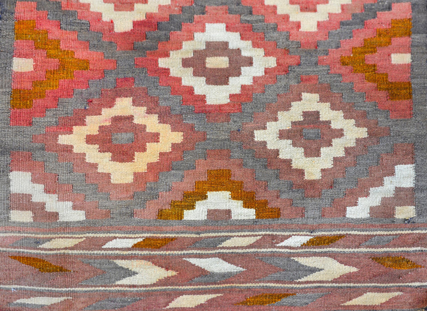 Vintage Afghani Kilim Rug For Sale
