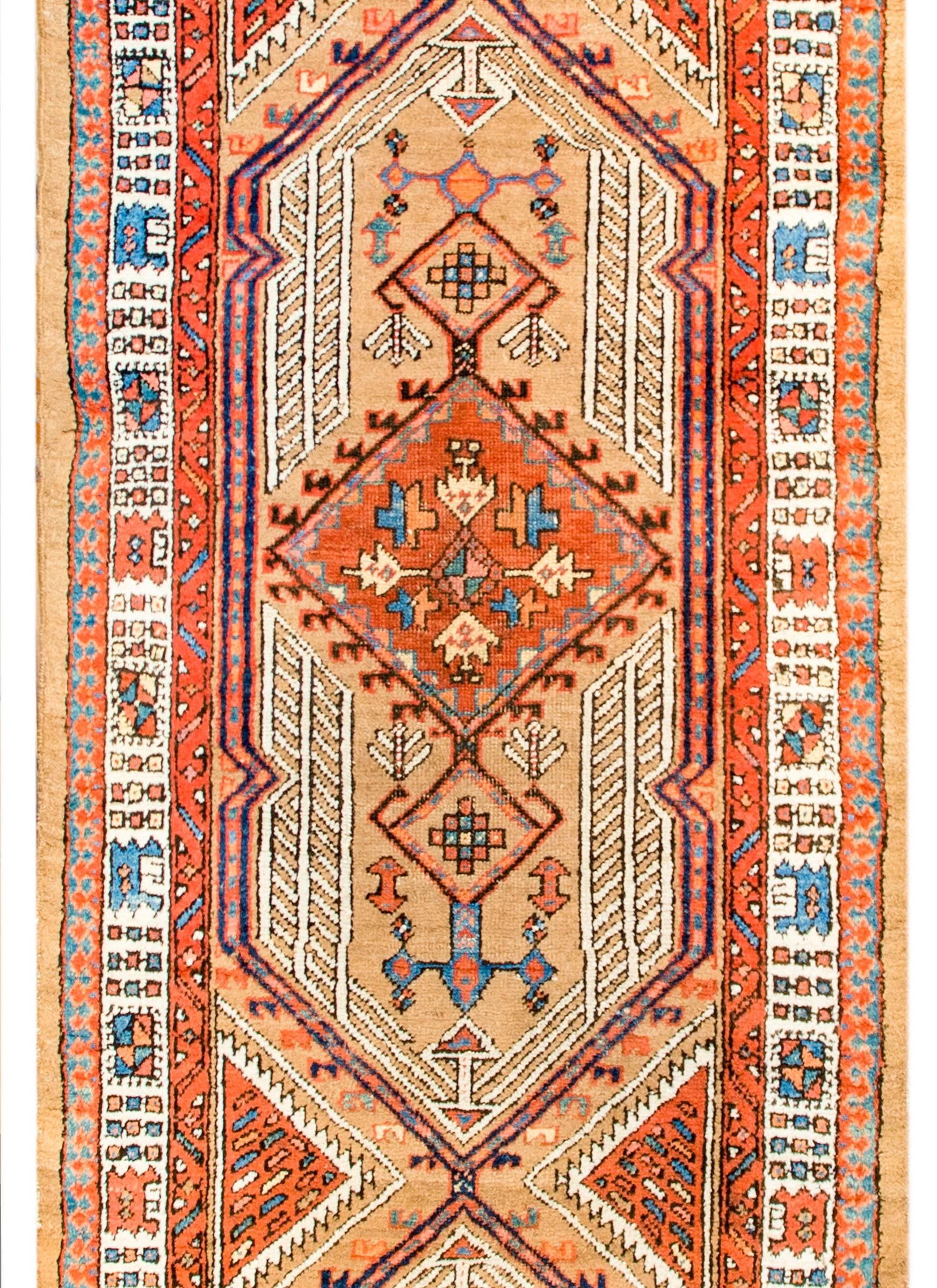 Outstanding 19th Century Serab Runner For Sale