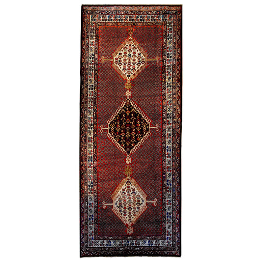 Amazing Early 20th Century Ghashgaei Rug For Sale