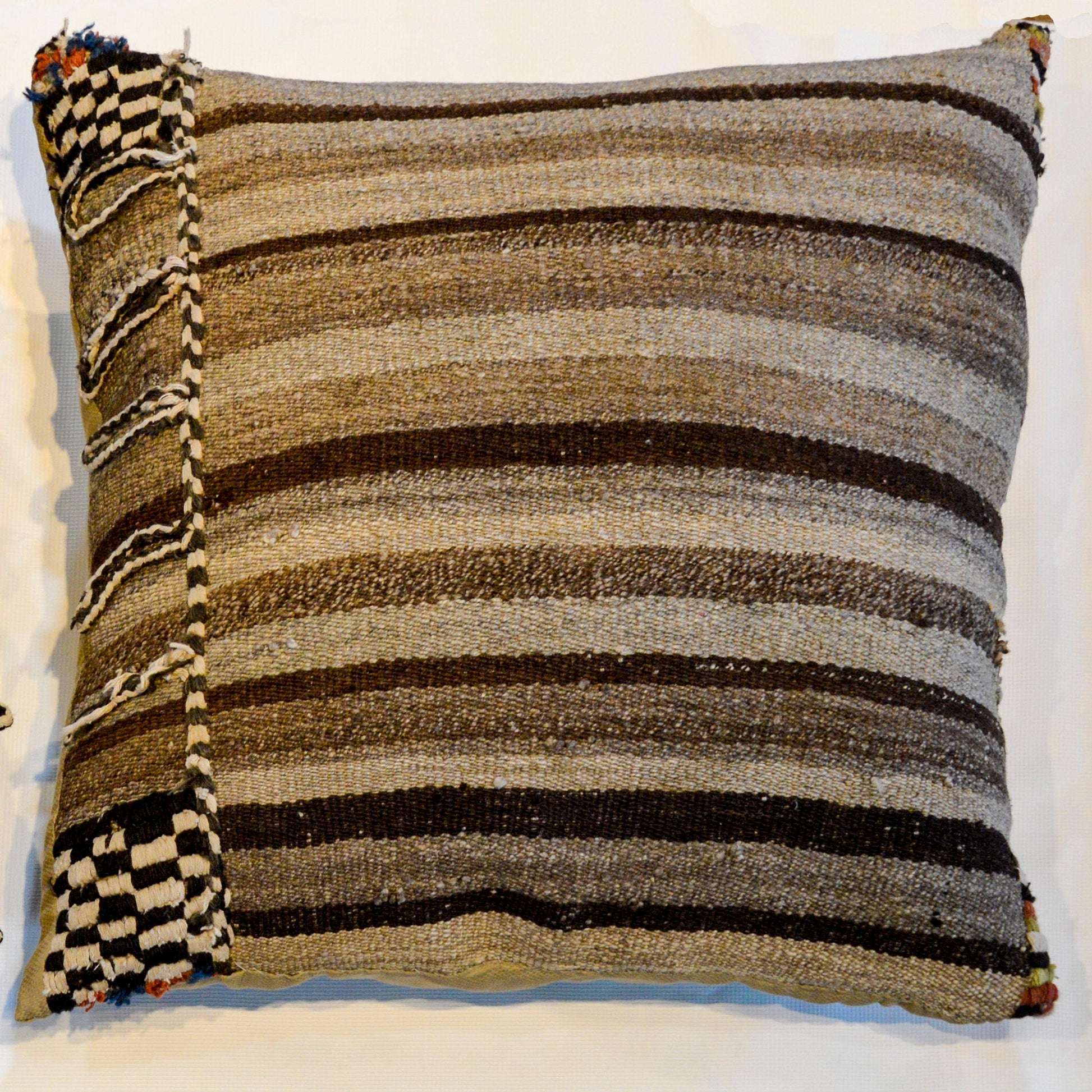 Pair of Early 20th Century Gabbeh Kilim Pillows For Sale