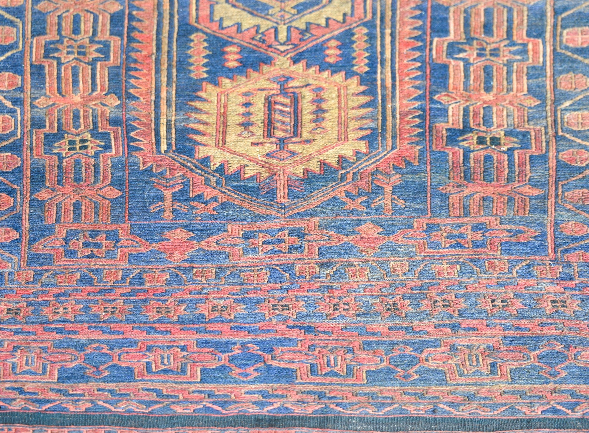 Vintage Afghani Bashir Rug For Sale