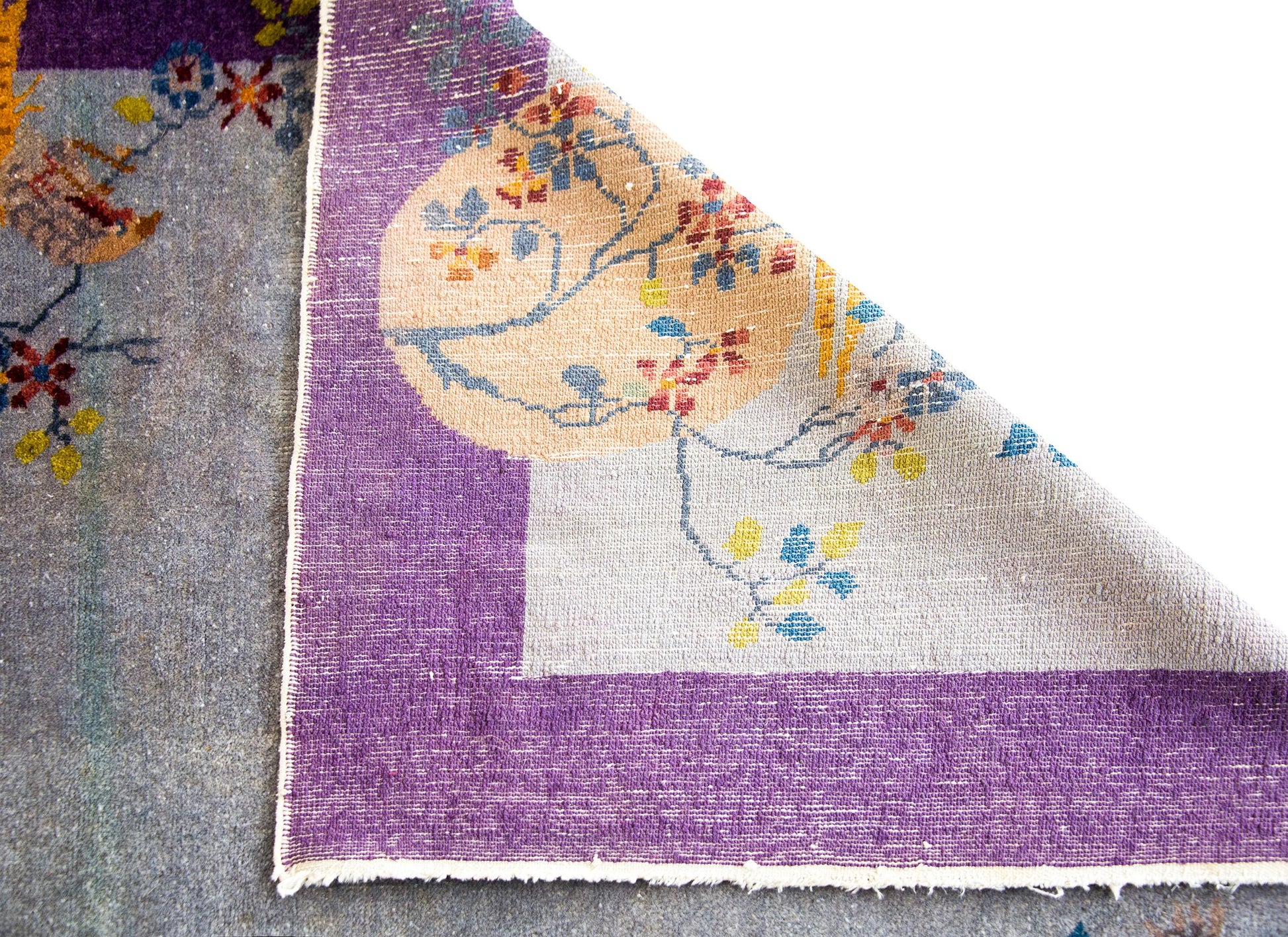 Early 20th Century Chinese Art Deco Rug For Sale