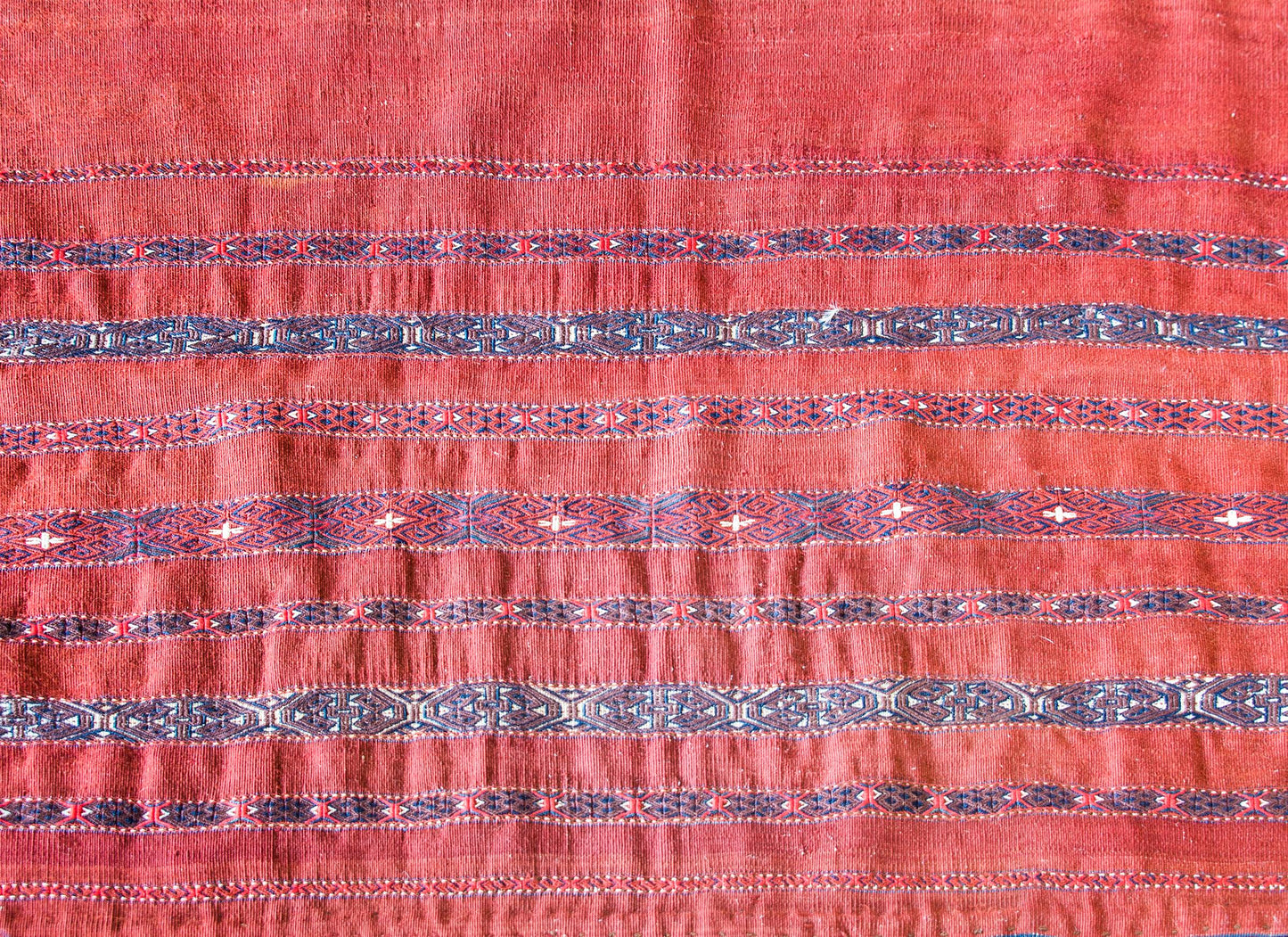 Early 20th Century Persian Turkman Rug For Sale