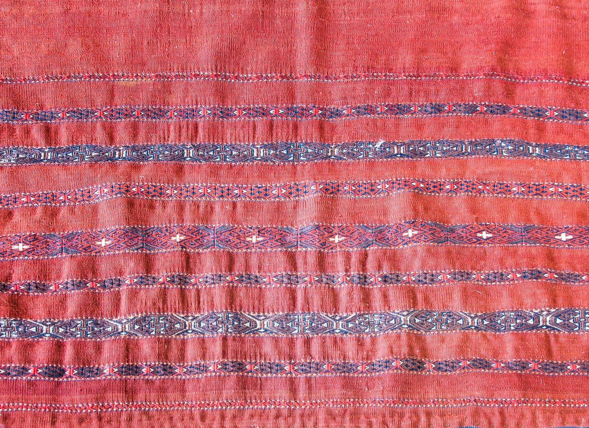 Early 20th Century Persian Turkman Rug For Sale