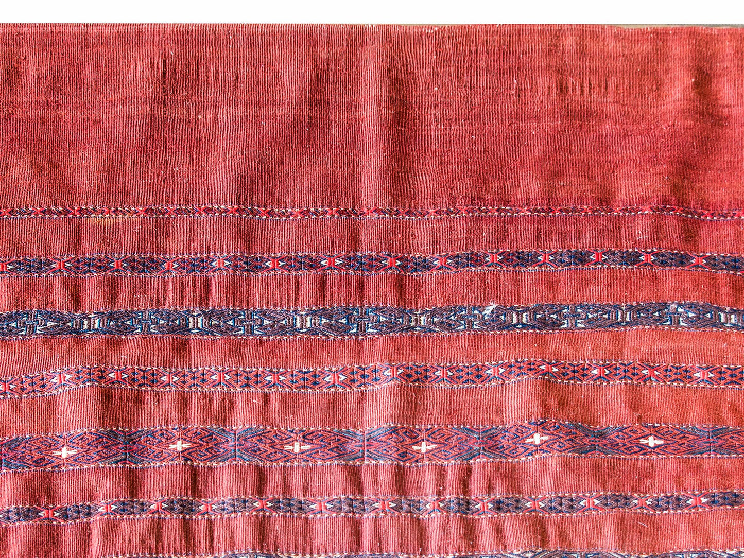 Early 20th Century Persian Turkman Rug For Sale